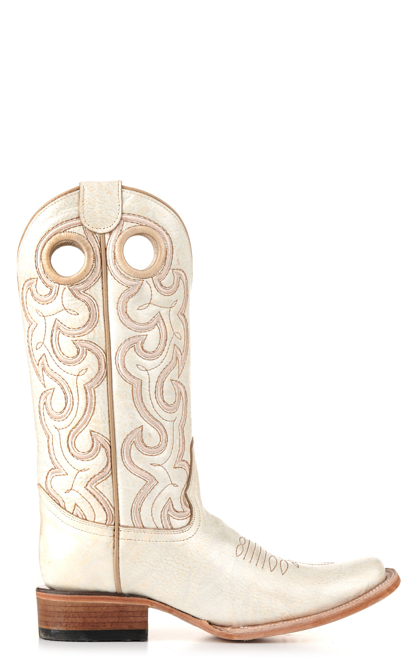 Circle G by Corral Women's Pearl with Embroidery Square Toe Cowboy Boots - Image 1