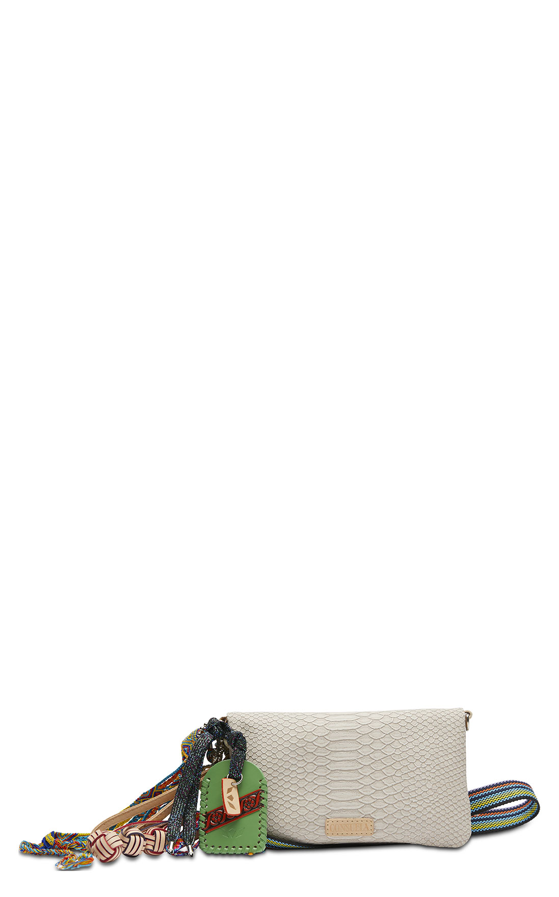 Consuela Women's Thunderbird Rich Latte Snake Print Uptown Crossbody Bag - Image 1