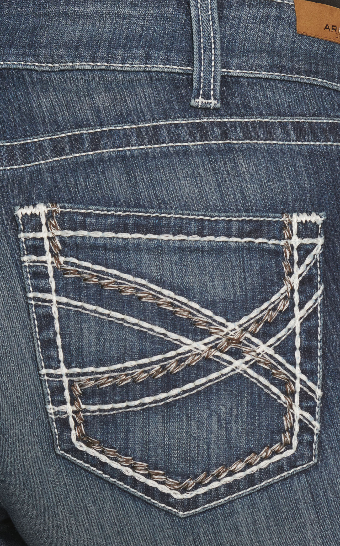 Ariat Women's Entwined Mid Rise Stretch Trouser Jeans - Plus Sizes - Image 1