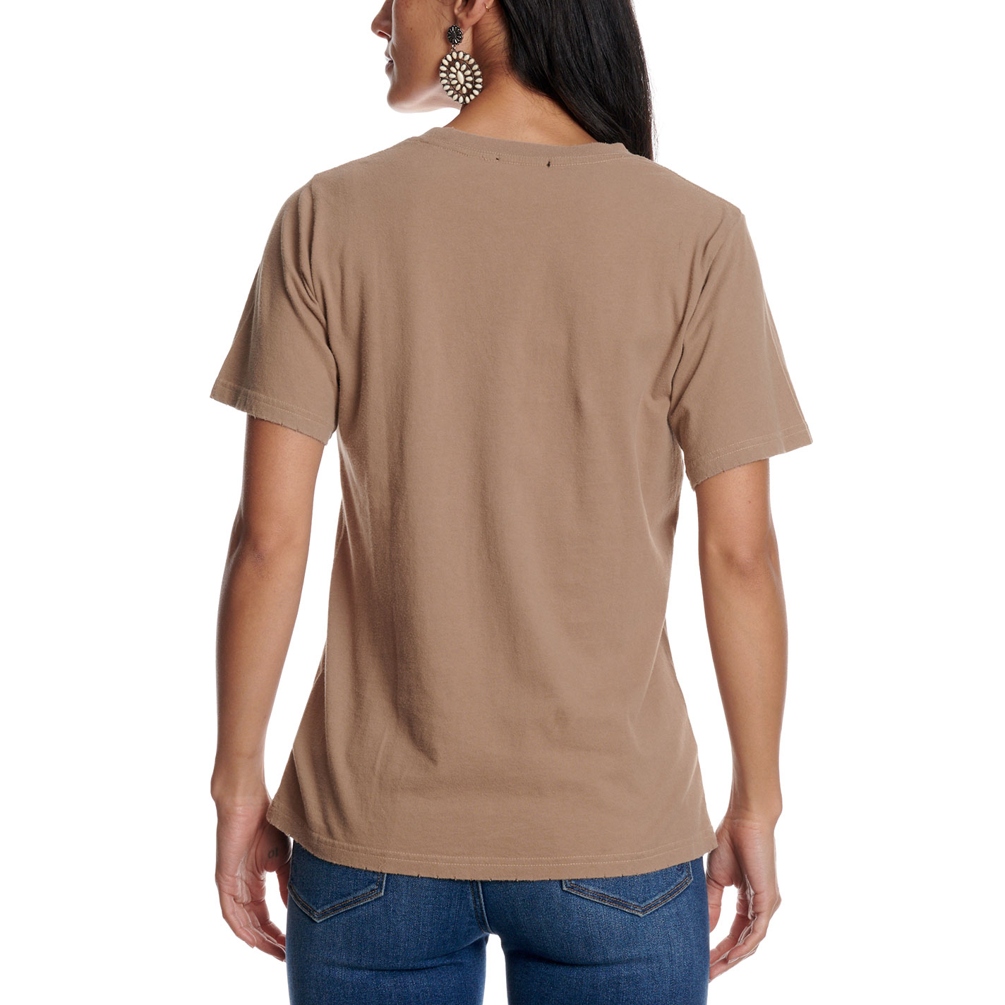 Zutter Women's Taupe This Ain't My First Rodeo Graphic T-Shirt - Image 1