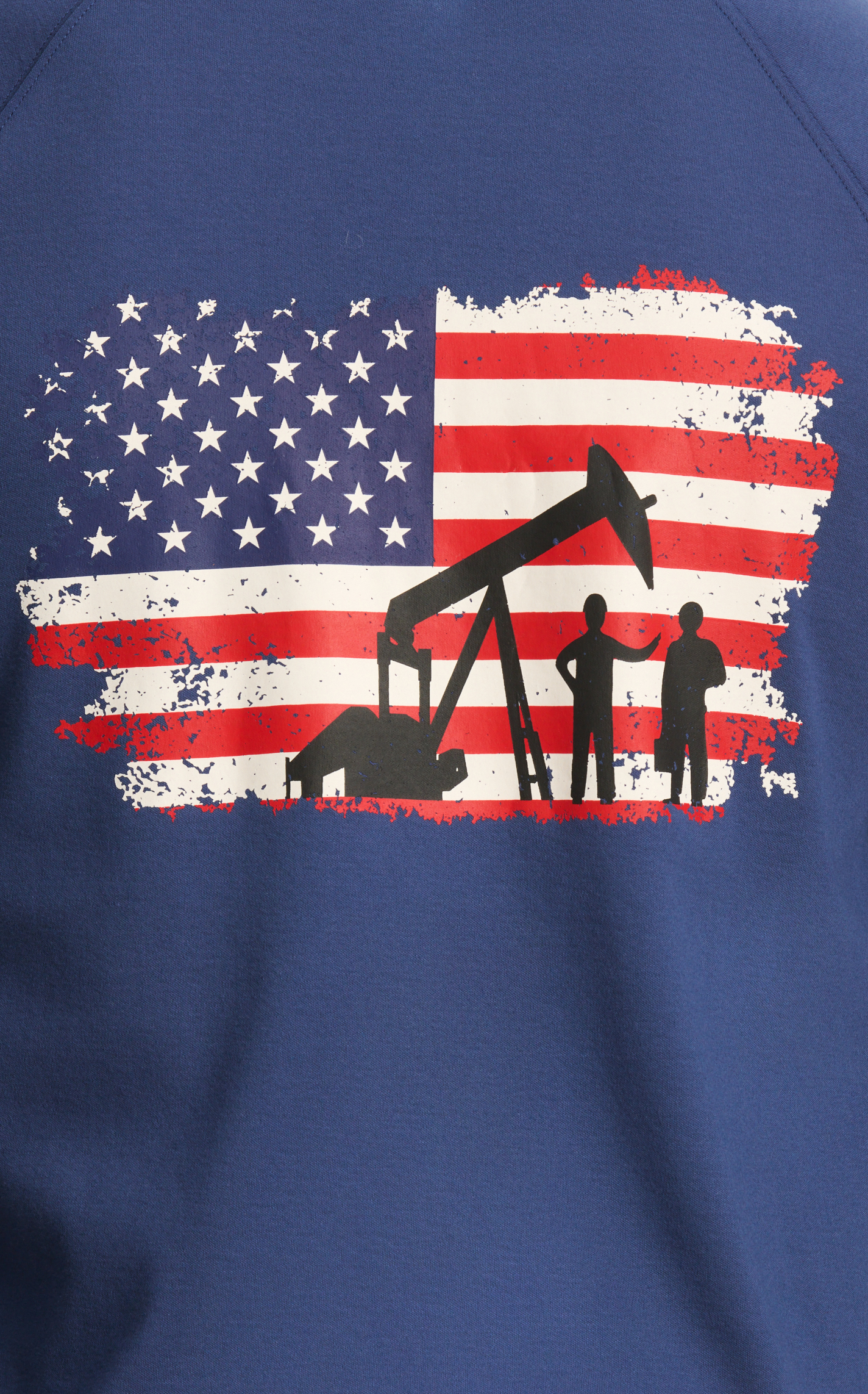 Forge Men's Rich Blue American Flag Rig FR T-Shirt - Image 2