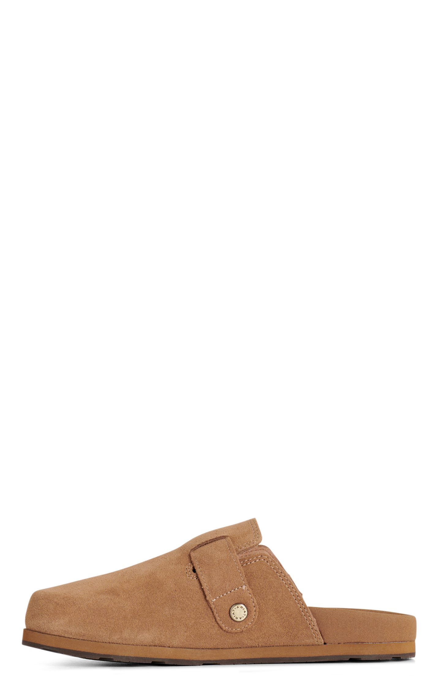 Ariat Women's Country Mule Camel Suede Casual Shoes - Image 1