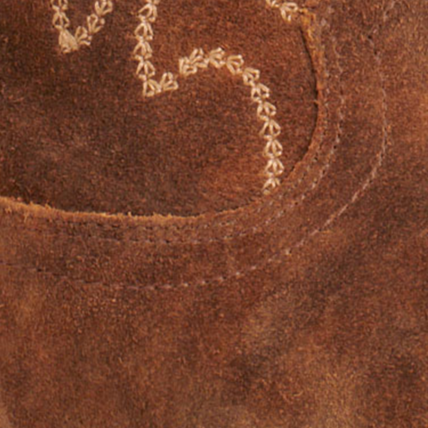 Ariat Women's Jukebox Dark Ginger Suede Snip Toe Cowboy Boots - Image 1