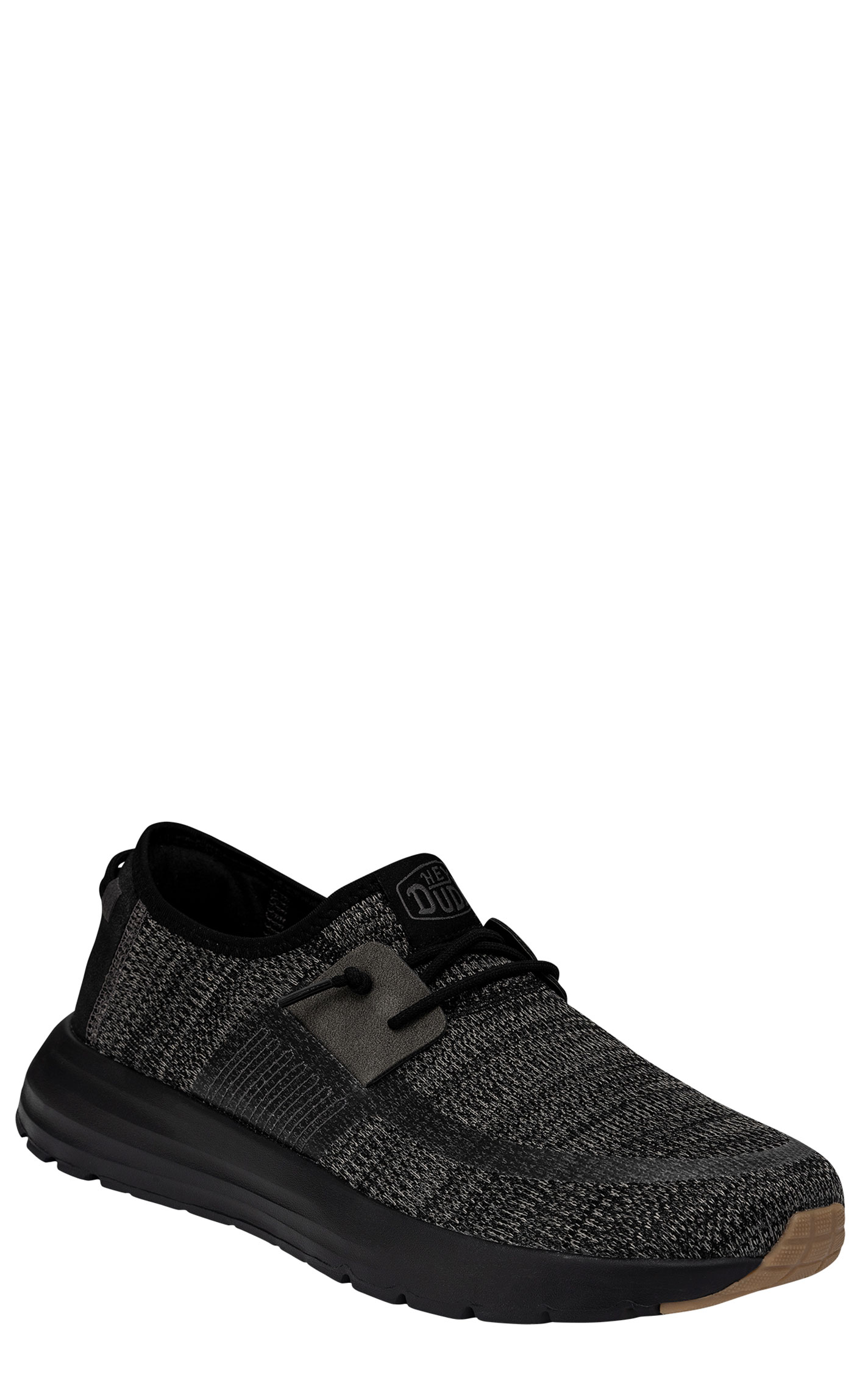 Hey Dude Men's Black Sirocco Slip-On Casual Shoes - Image 1