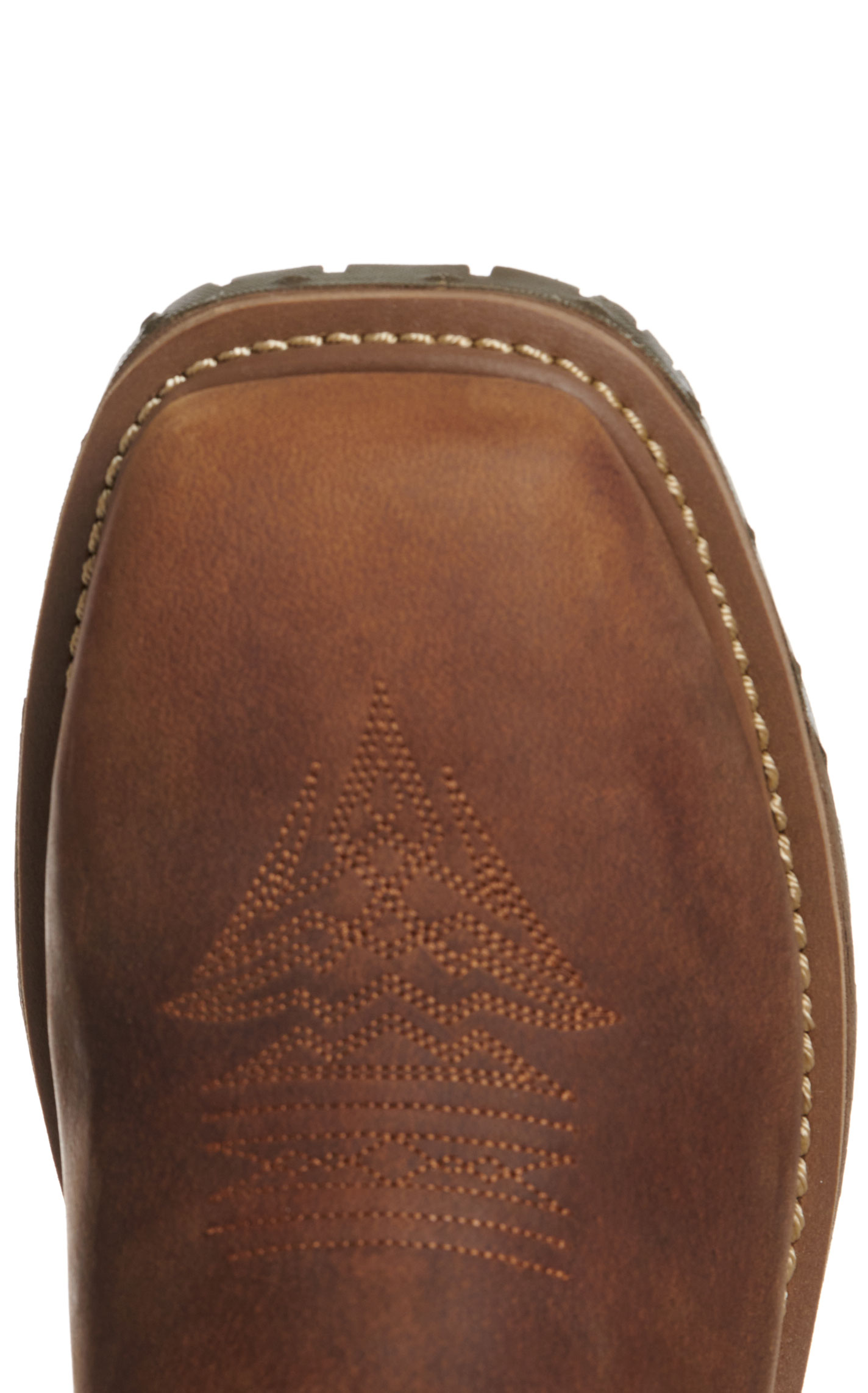 Double H Men's Phantom Brown Waterproof ICE Wide Square Composite Toe Work Boots - Image 1