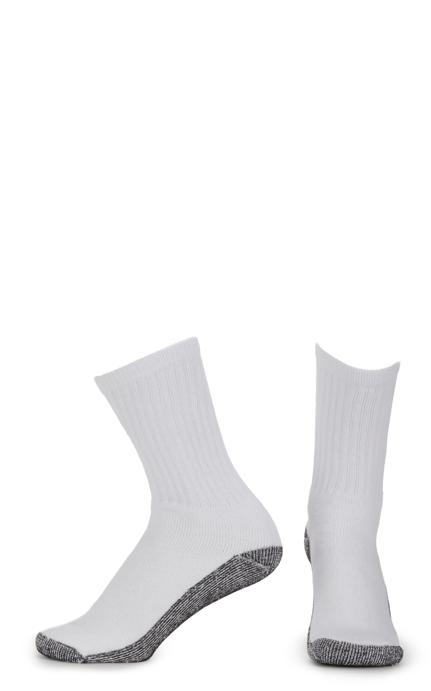 Boot Doctor Men's White Super Crew 3Pk Boot Socks - Image 1