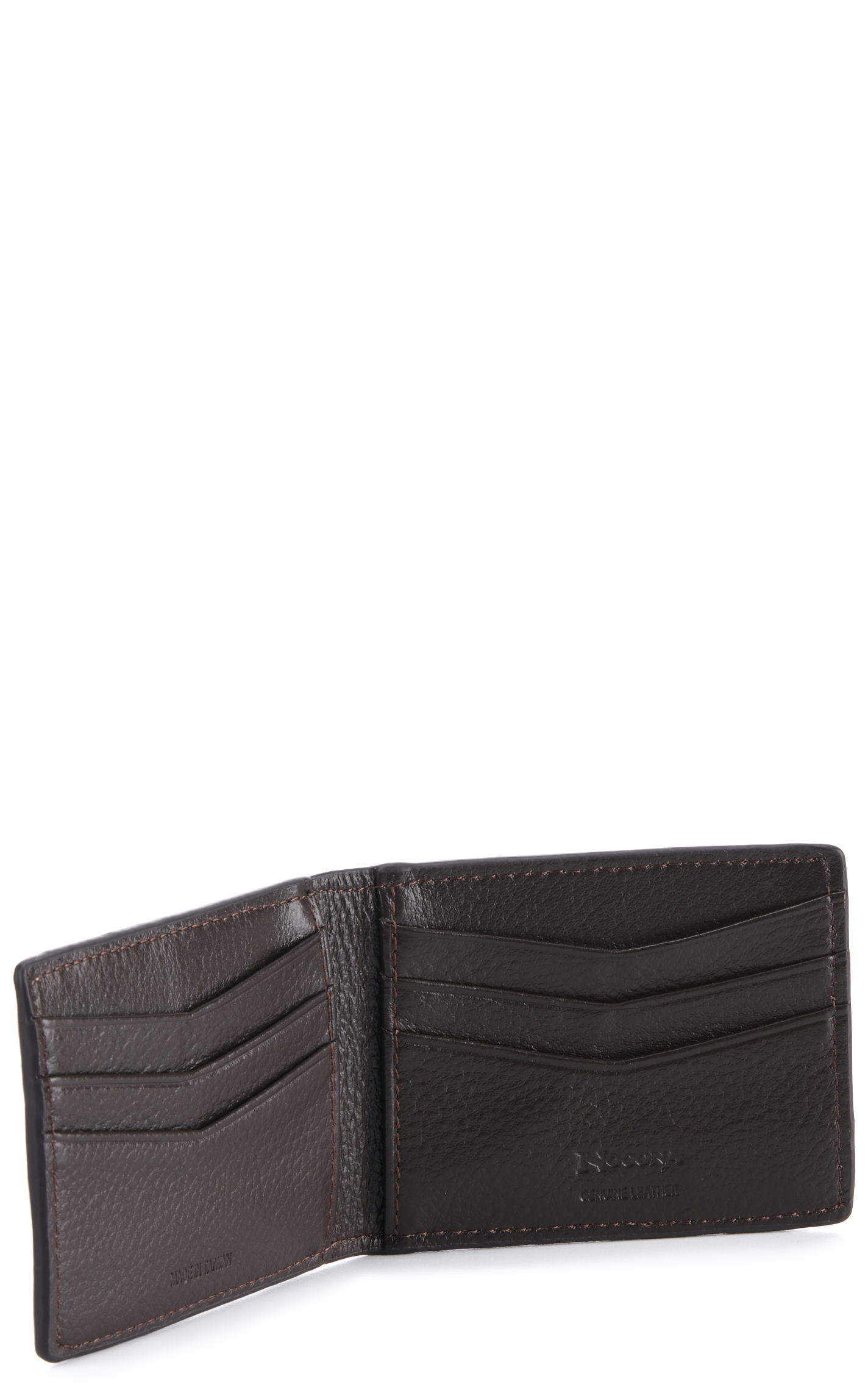 Nocona Brown Tooled Bottle Opener Money Clip Wallet - Image 1