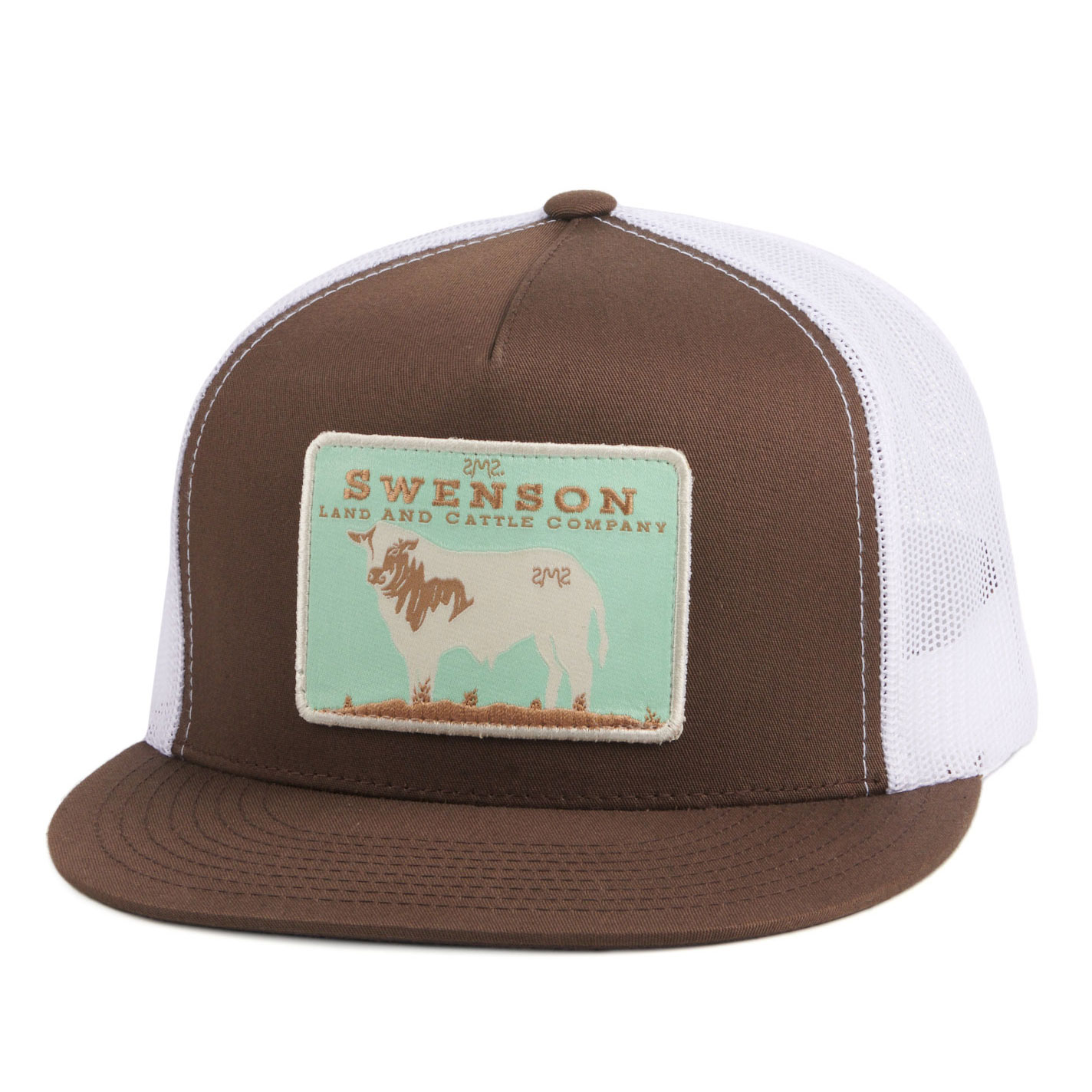 Salty Rodeo Men's Brown with Sea Green and Caramel \