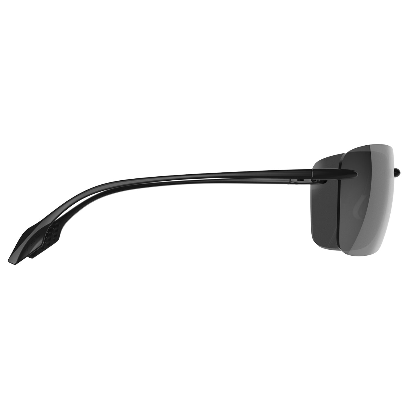 BEX Jaxyn XL Black and Gray Polarized Sunglasses - Image 1