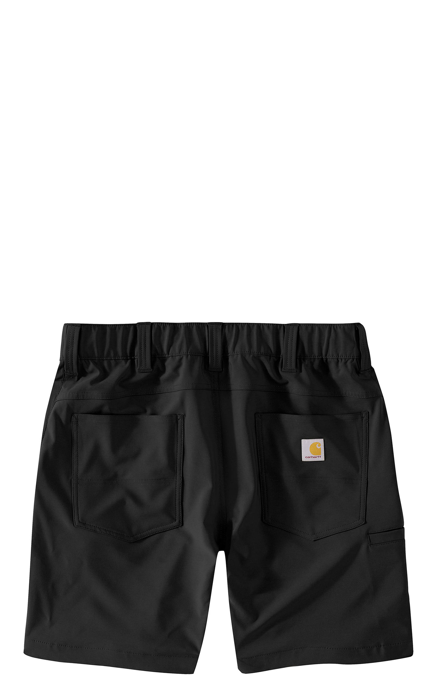 Carhartt Men's Force Sun Defender Black Relaxed Fit Shorts - Image 1