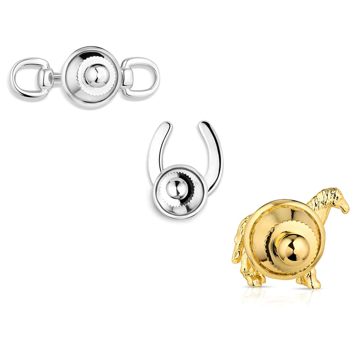 Montana Silversmiths Set of 3 Enjoy the Ride Pins - Image 3