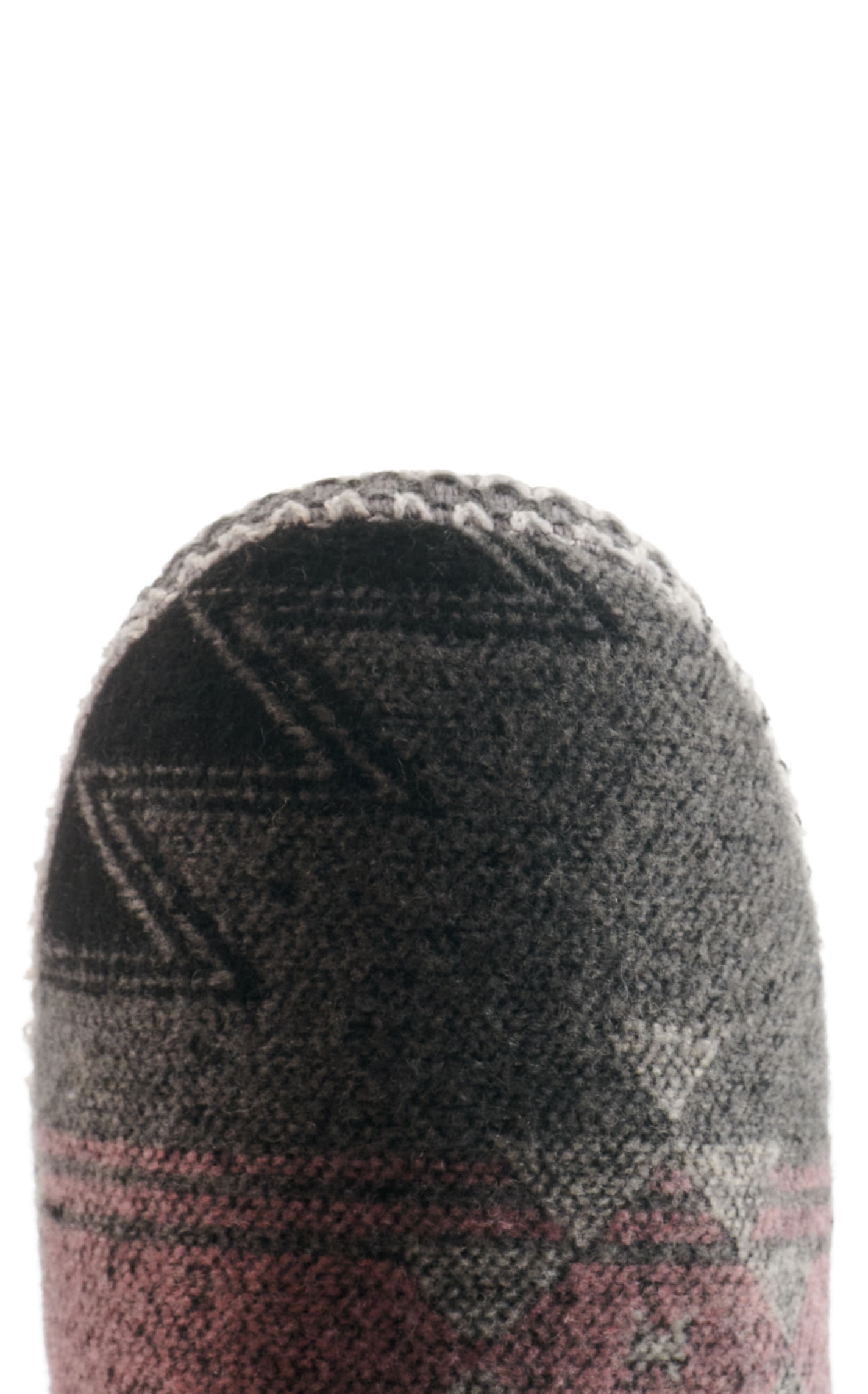 Blazin Roxx Women's Hallie Gray & Pink Blanket Print Booty Slippers - Image 1