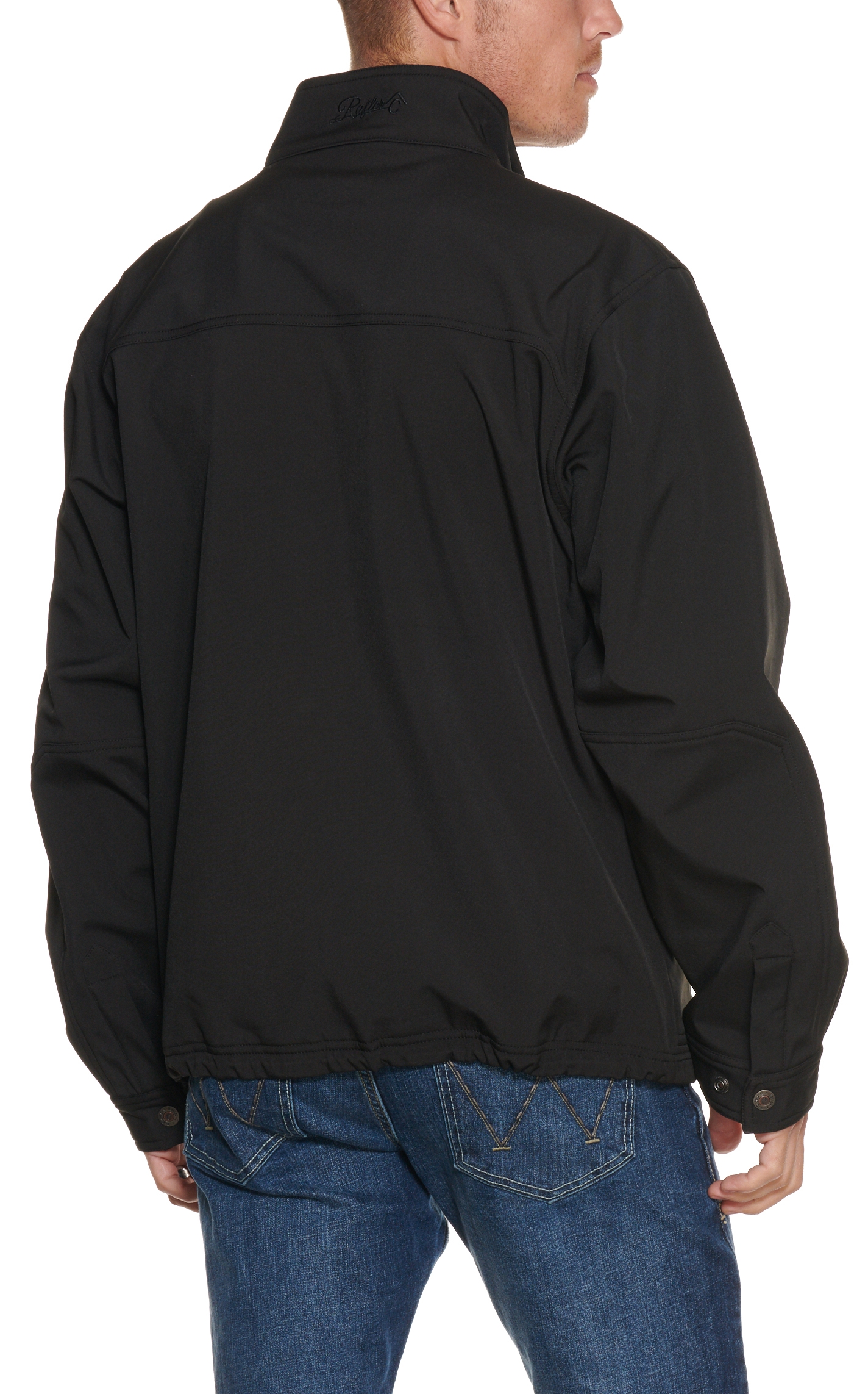 Rafter C Men's Black Bonded Jacket - Big & Tall - Image 1