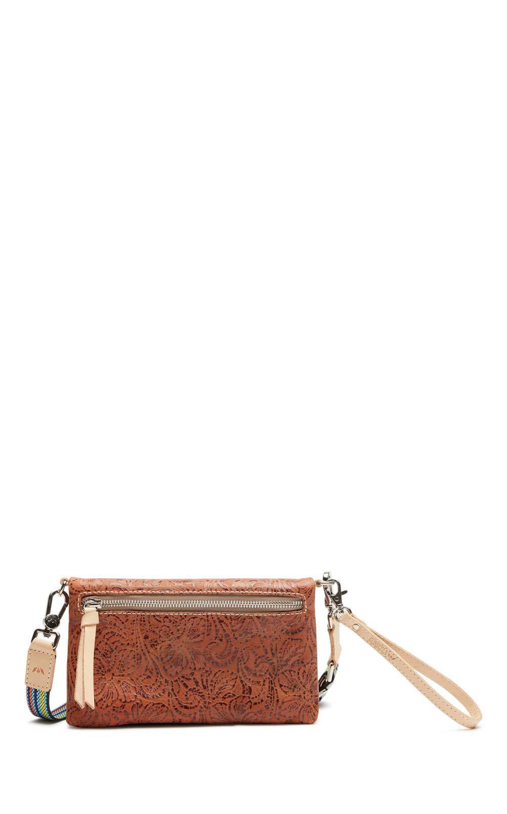 Consuela Sally Tooled Leather Uptown Crossbody Purse - Image 1