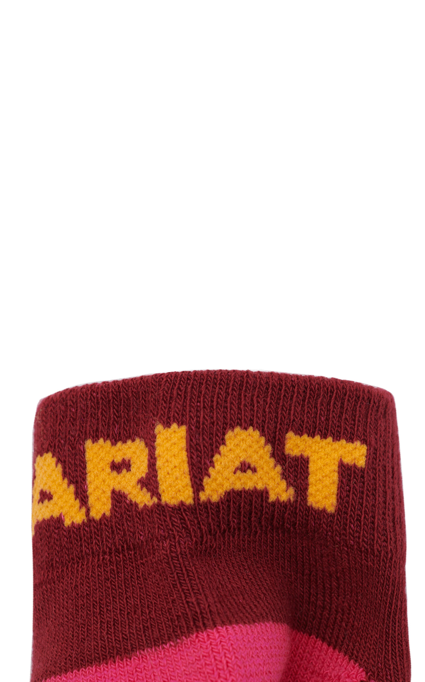 Ariat Women's AriatTEK Pink & Purple 2-Pack Performance Quarter Crew Socks - Image 1