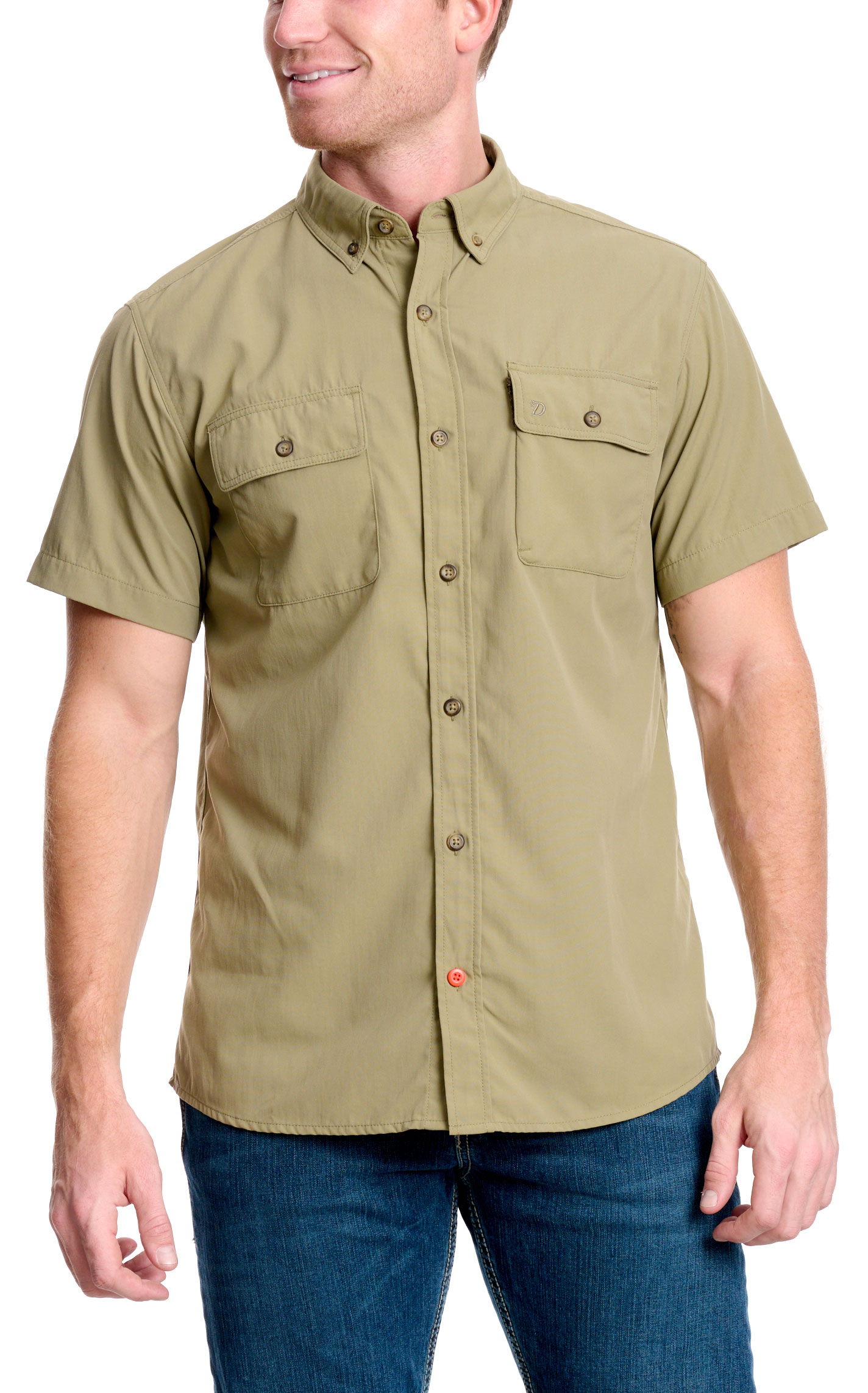 Duck Camp Men's Lightweight Sage Hunting Shirt - Image 1