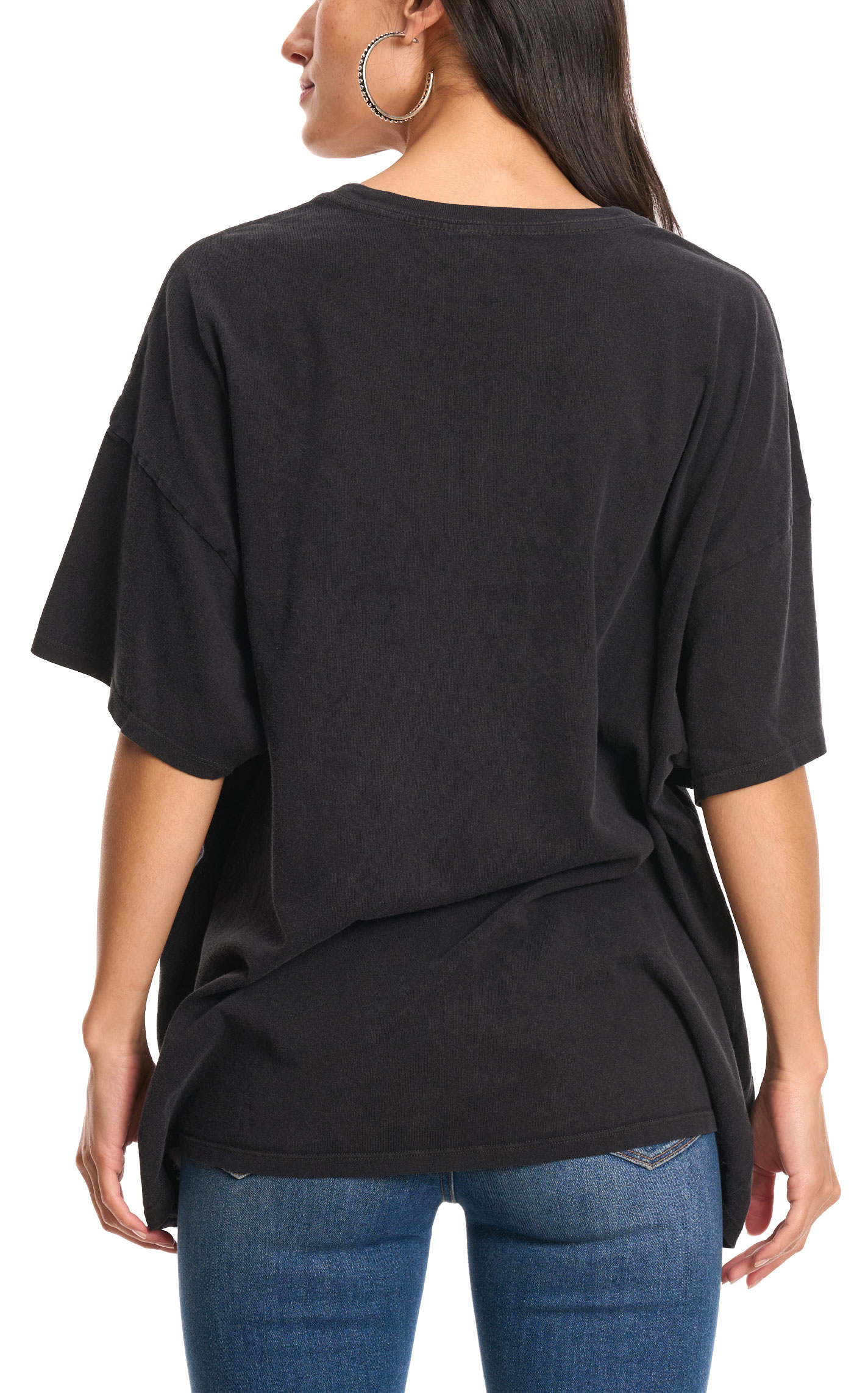 Double Zero Women's Black Wild West Graphic T-Shirt - Image 1
