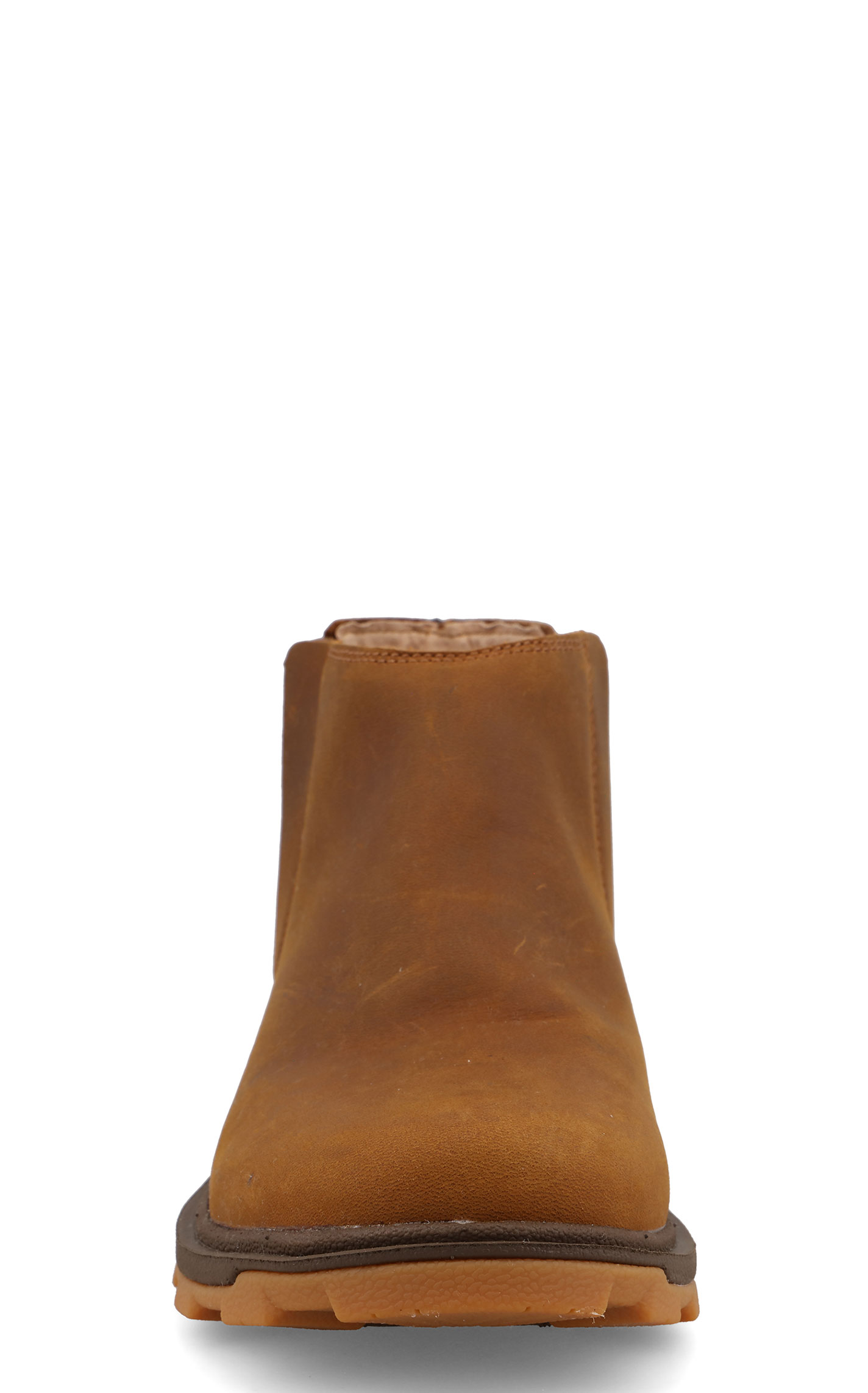 Twisted X Women's Pecan UltraLite X Round Toe Chelsea Work Boot - Image 1
