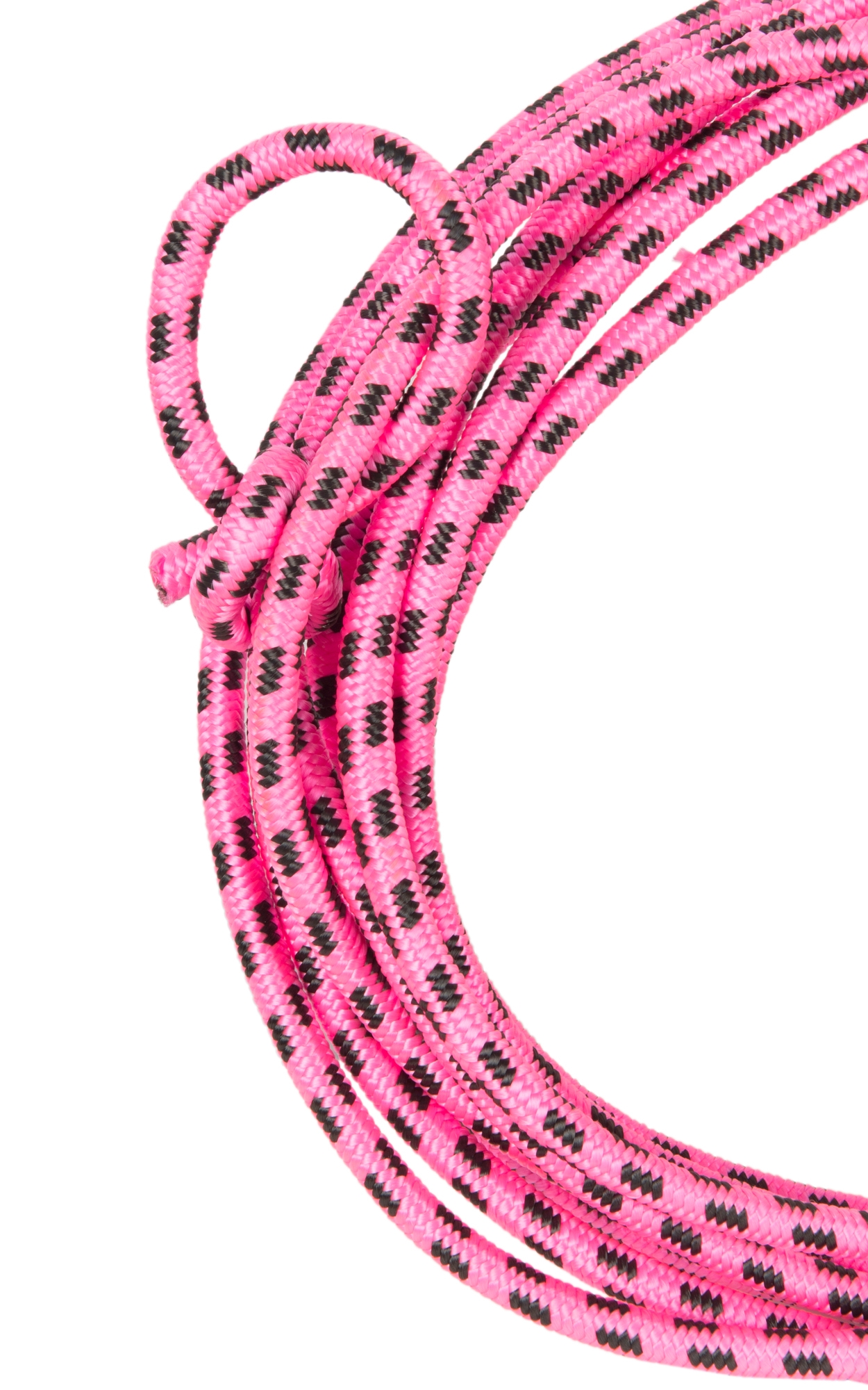 M&F Little Outlaw Roper Youth Pink & Black Rope - Image 1