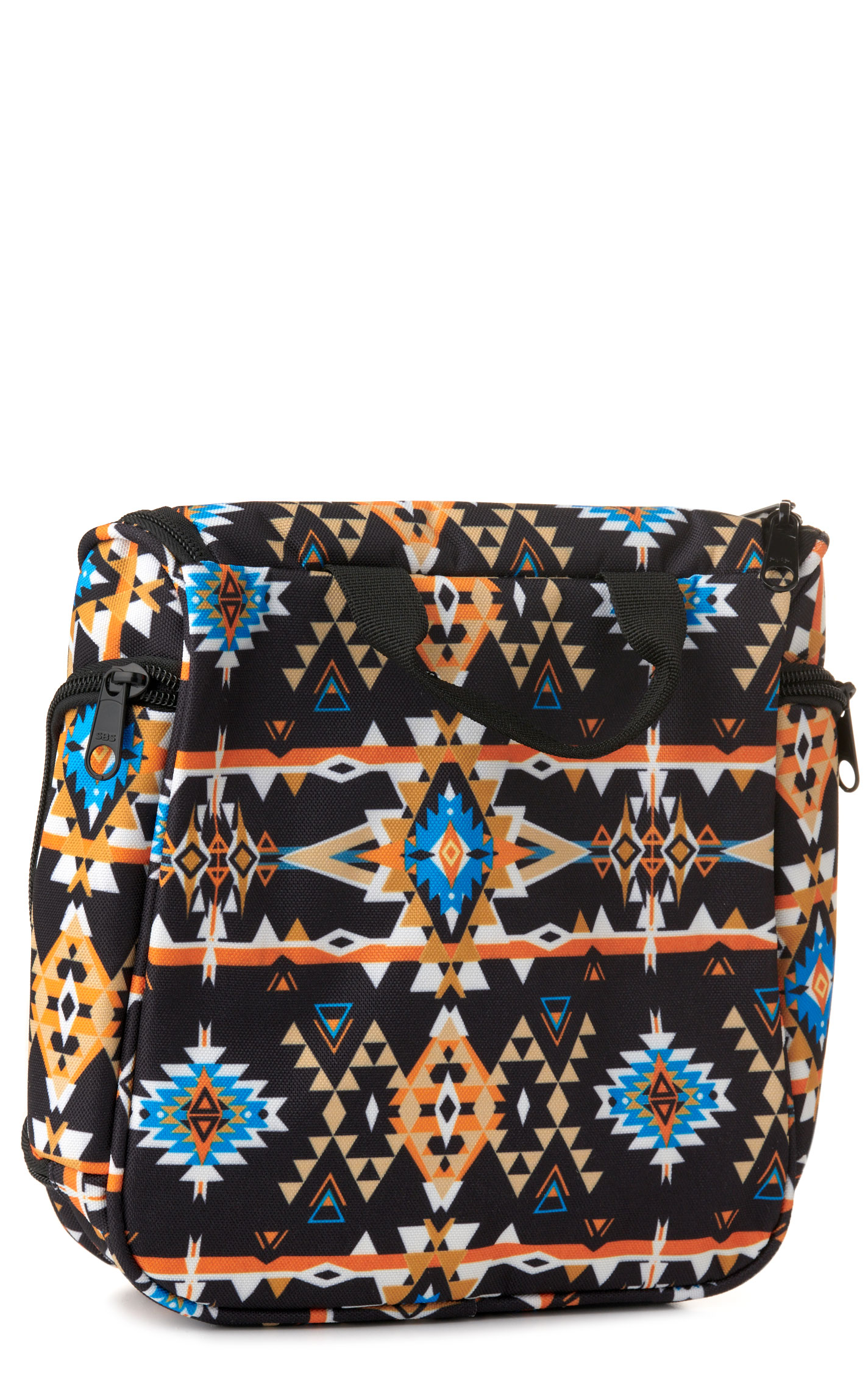 Hooey Black & Colorful Aztec Print Toiletry Cowboy Kit - Image 2