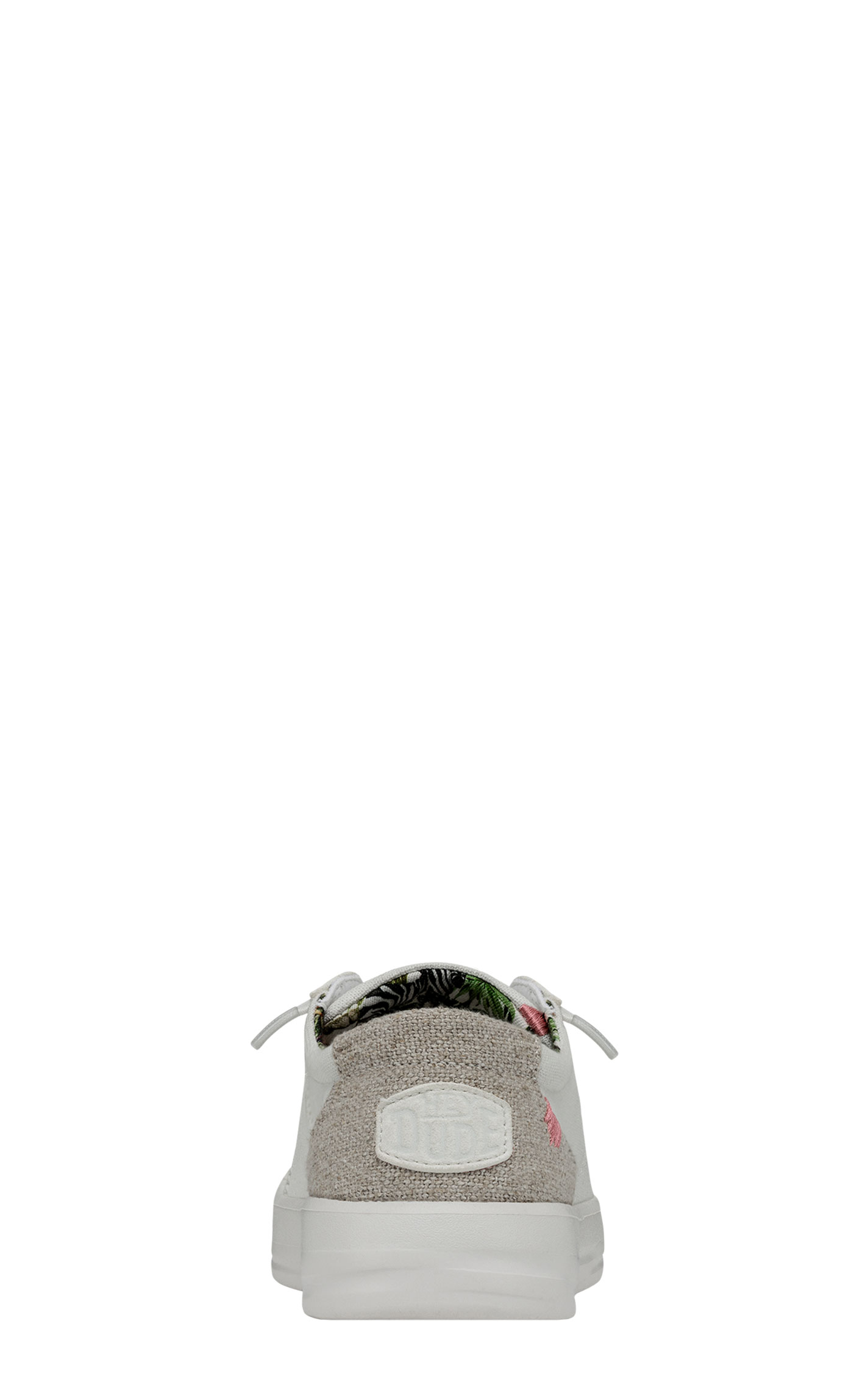 Hey Dude Women's Coconut White Karina Sneaker - Image 1