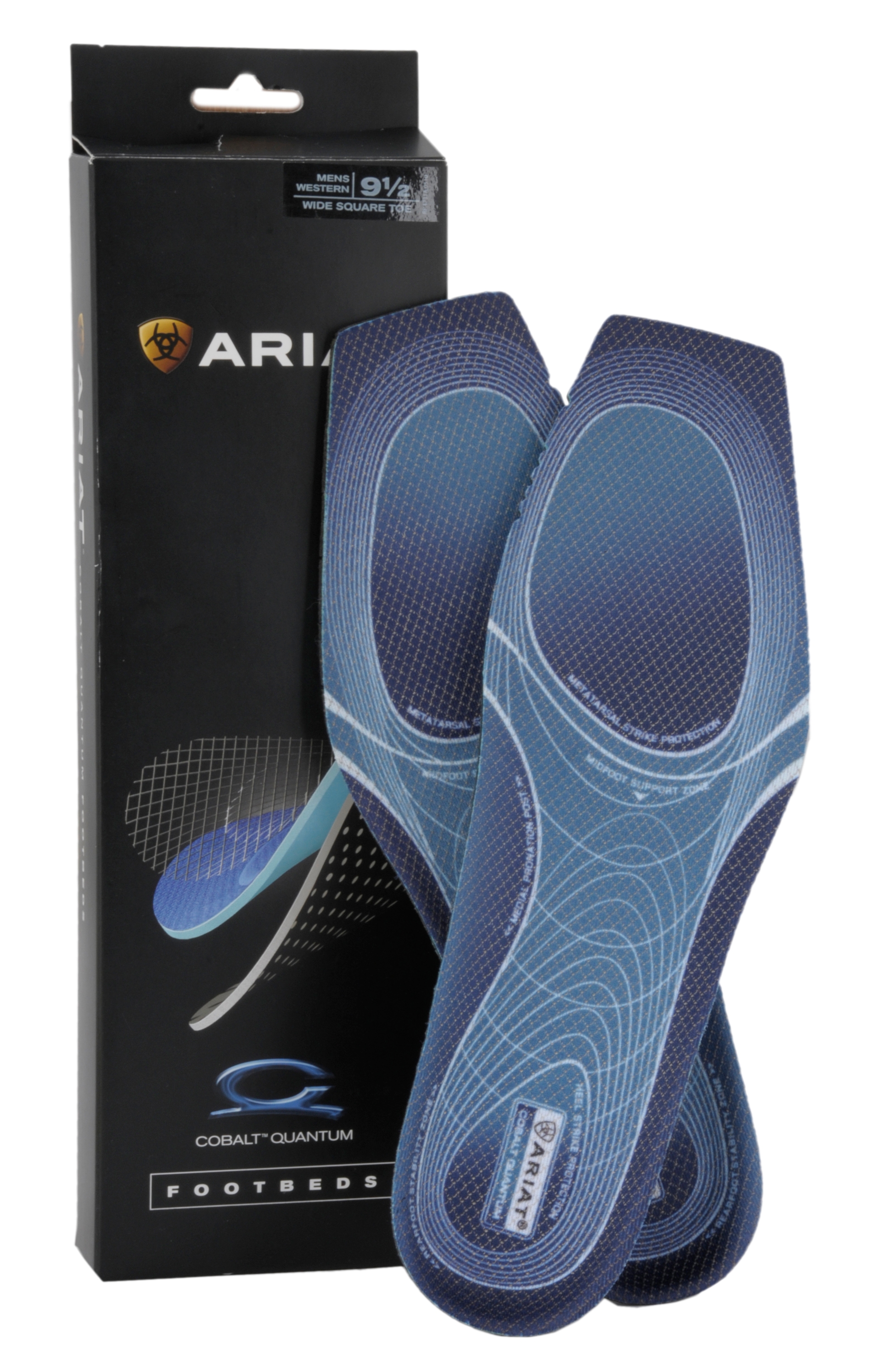 Ariat Men's Quantum Wide Square Toe Footbed Insole - Image 1