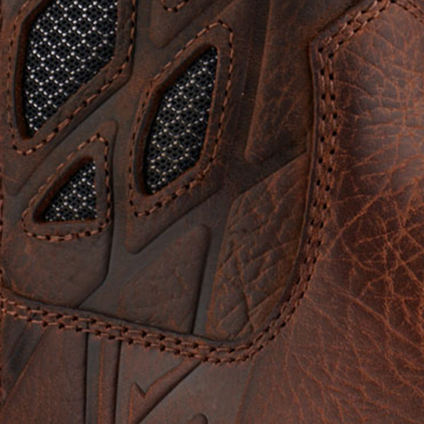 Ariat Men's Big Rig Tread Earth Brown VentTEK Wide Square Composite Toe Work Boot - Image 1