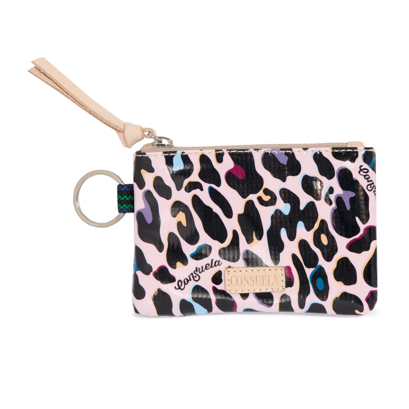 Consuela Ruth Leopard Print Wristlet Pouch Wallet - Image 1