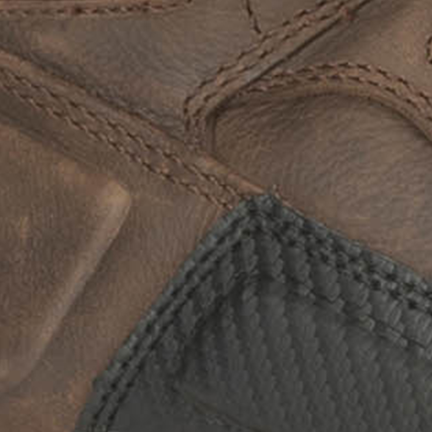Wolverine Men's Overpass Brown and Orange Round Composite Toe Lace Up Work Boot - Image 1