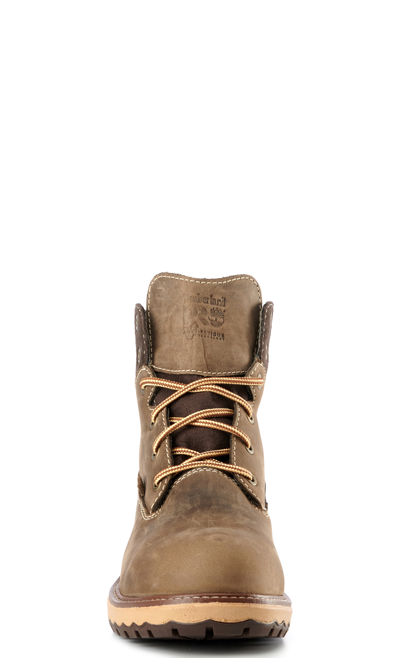 Timberland PRO Women's Hightower Coffee Brown Round Alloy Toe Lace Up Work Boot - Image 1