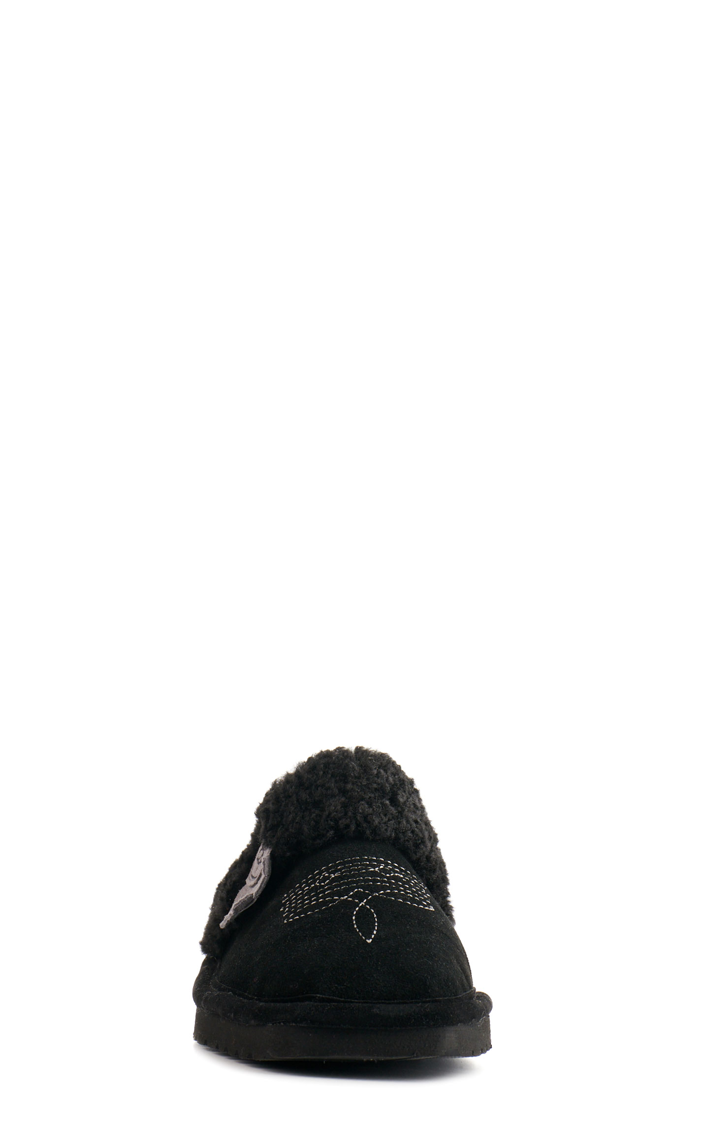 Ariat Women's Jackie Black Suede Slippers - Image 1