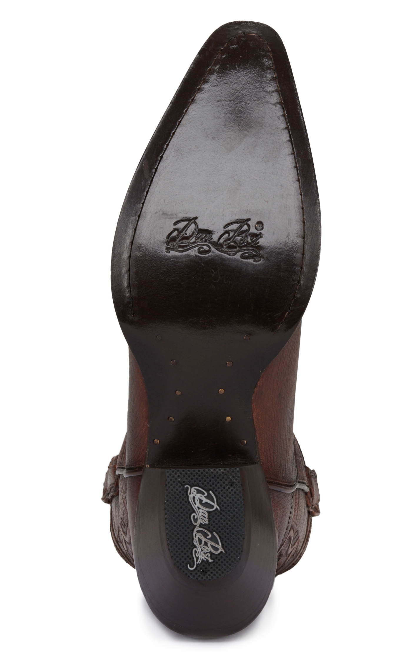 Dan Post Women's Mataya Antique Brown Corded Snip Toe Cowboy Boots - Image 1