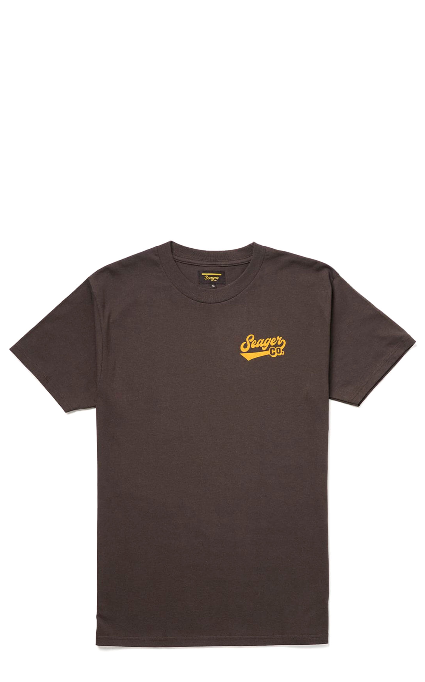 Seager Men's Washed Brown Backyard Chew T-Shirt - Image 1