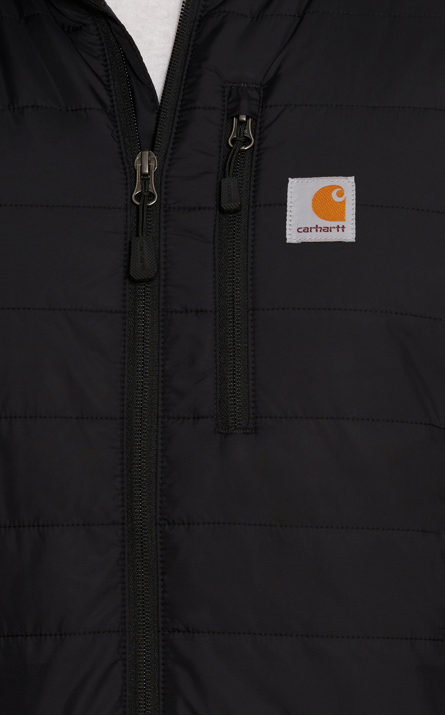 Carhartt Men's Black Water Resistant Long Sleeve Jacket - Image 1
