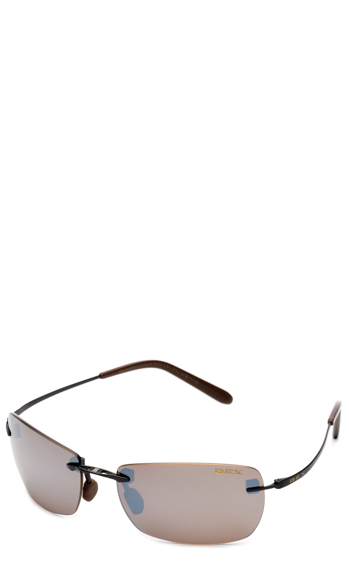 BEX Fynnland X Black and Brown Polarized Sunglasses - Image 1