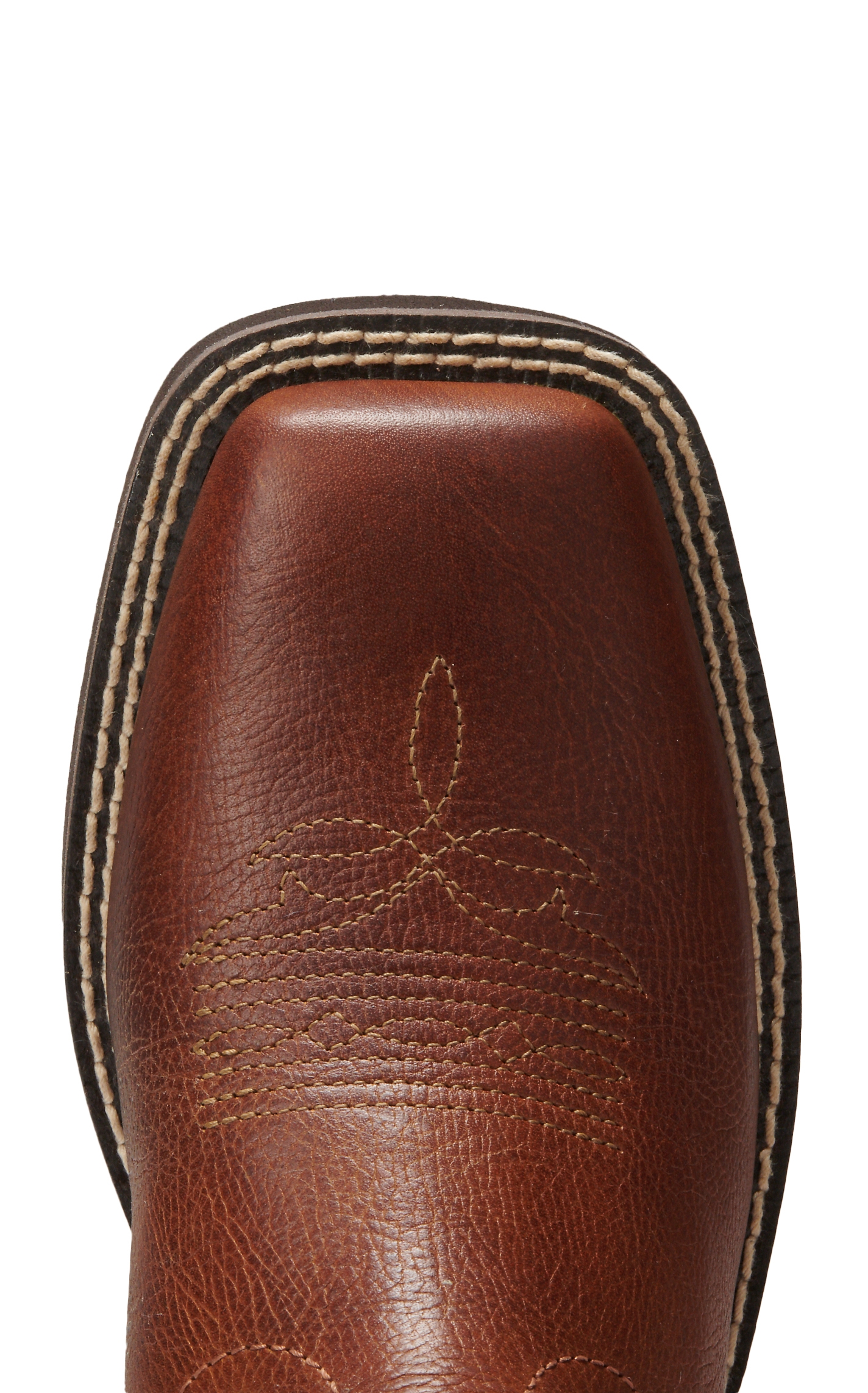 Ariat Women's Delilah Spiced Cider Brown StretchFit Wide Square Toe Cowboy Boots - Image 1