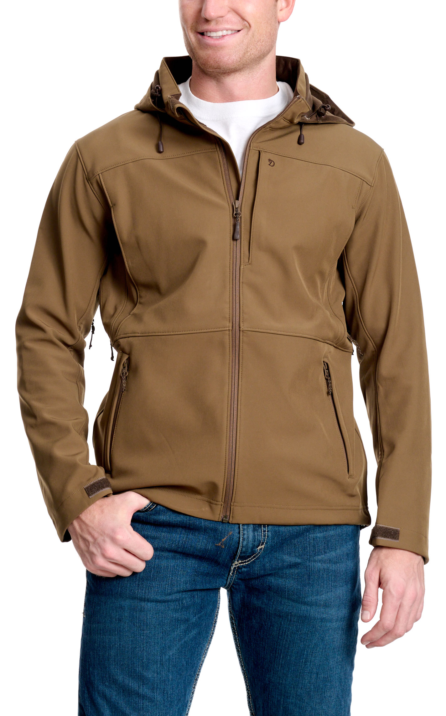 Duck Camp Caramel Contact Softshell Jacket - Image 1