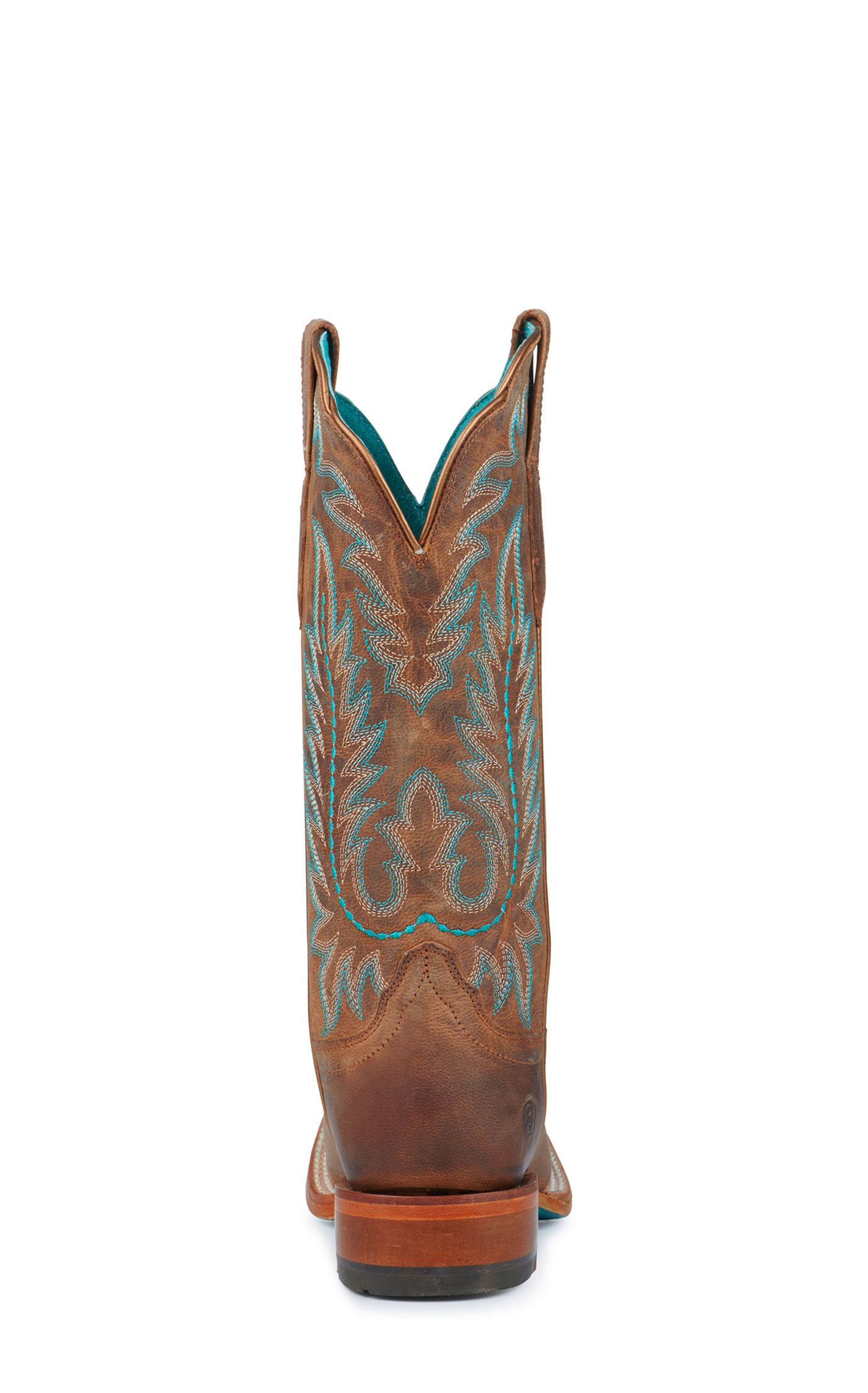 Ariat Women's Frontier Tilly Rodeo Tan TekStep Wide Square Toe Cowboy Boots - Image 1