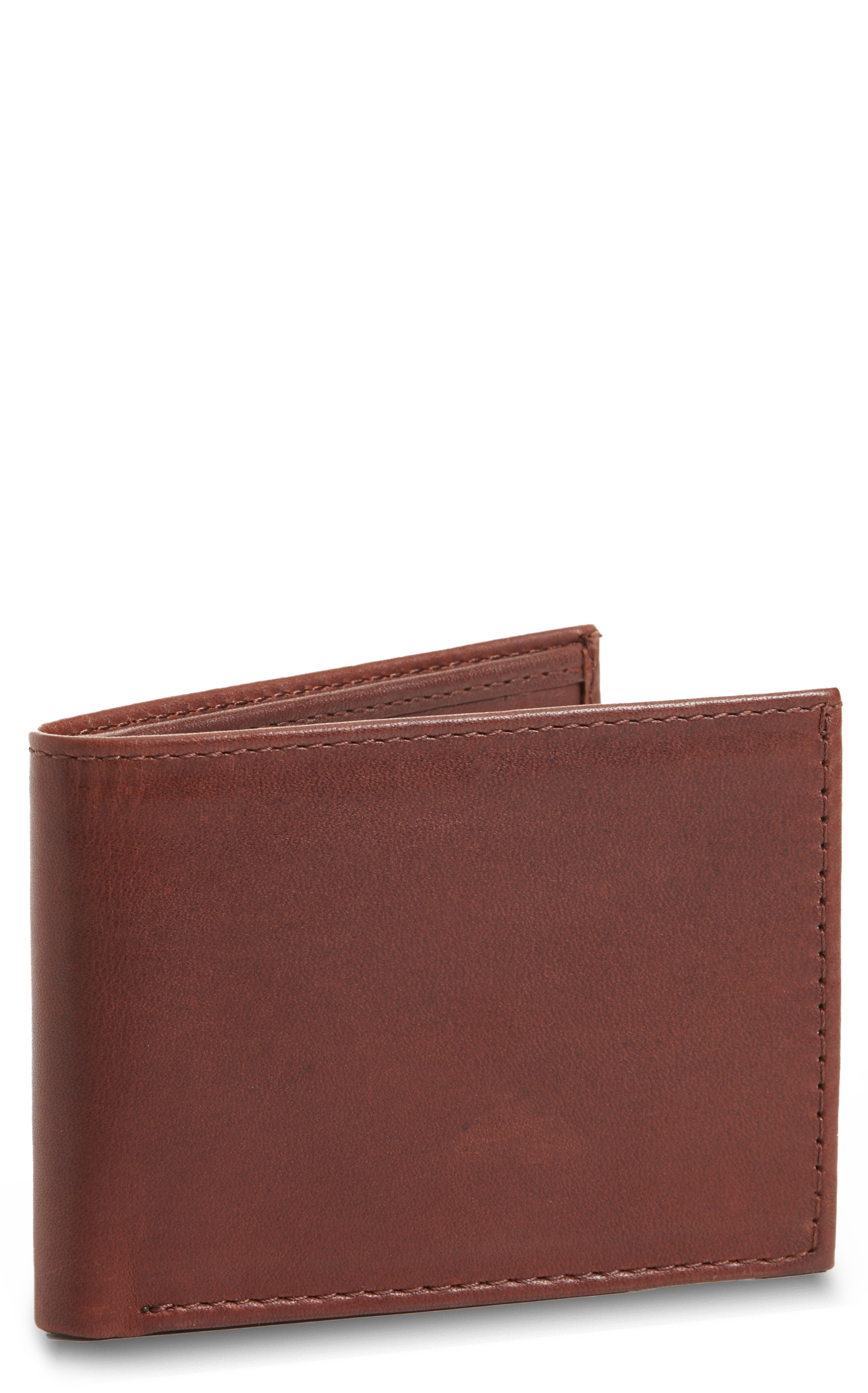JRC & Sons Men's Tan Ranch Hand Leather Bifold Wallet - Image 1