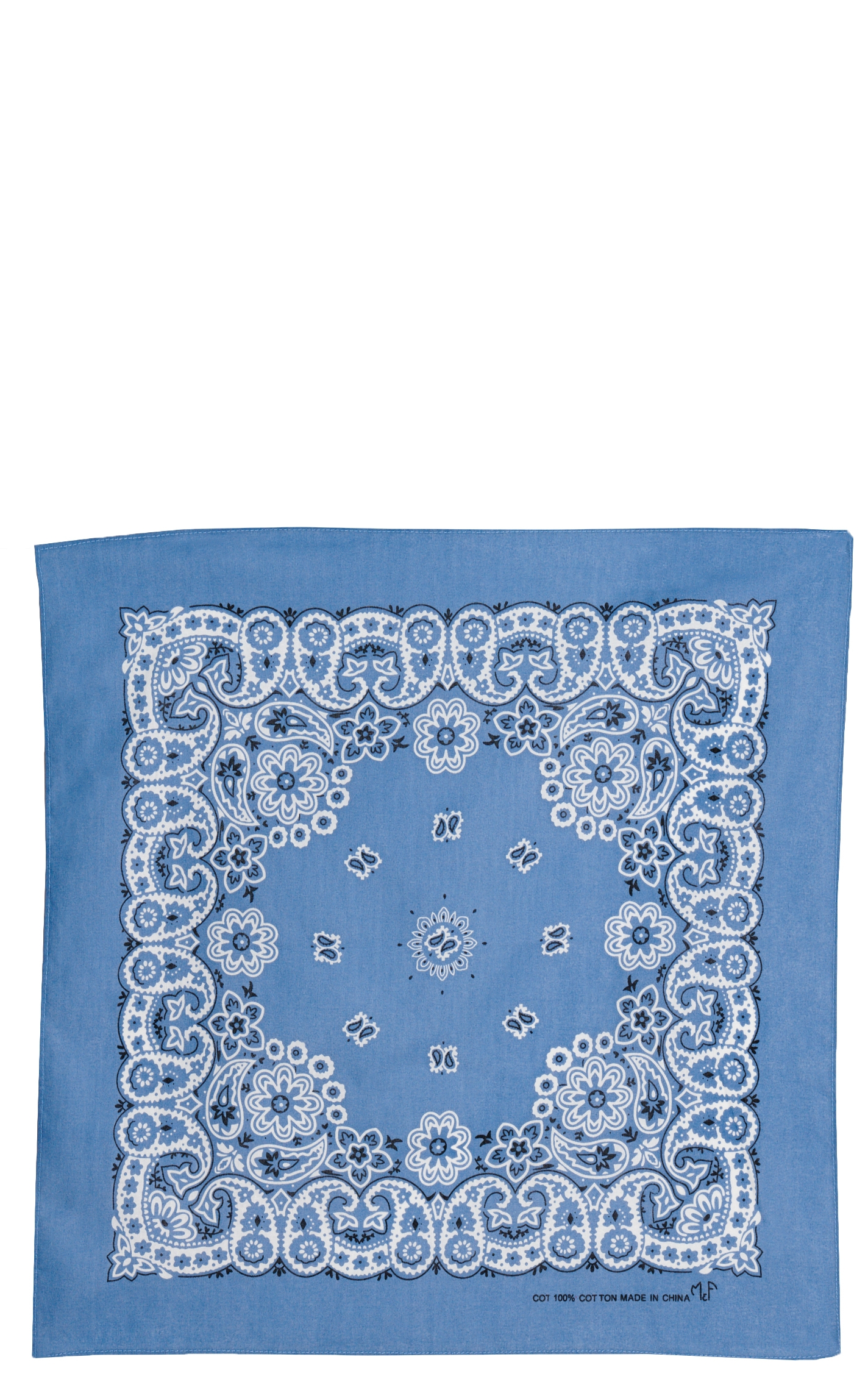 M&F Western Denim Blue Bandana - Image 1