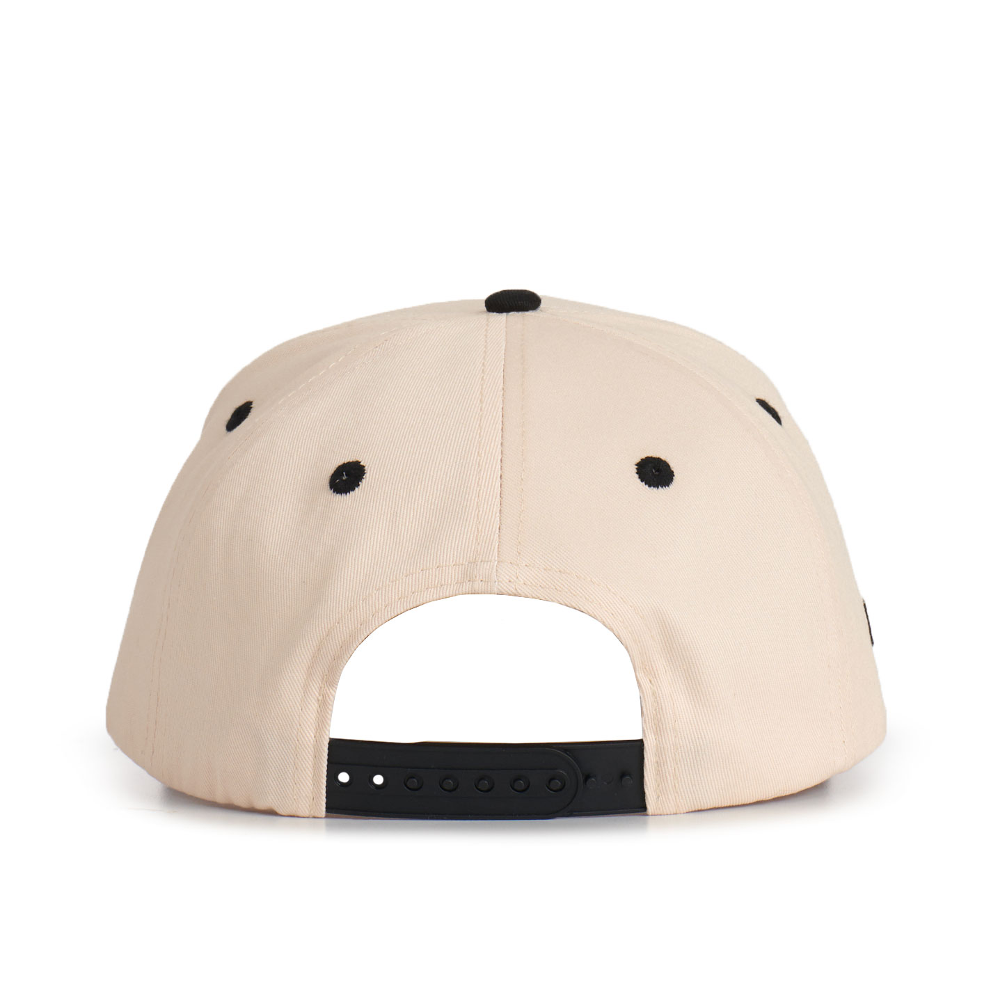 Classic Cowboy Cream and Black Kelce Brand Embroidered Snapback Cap - Image 1