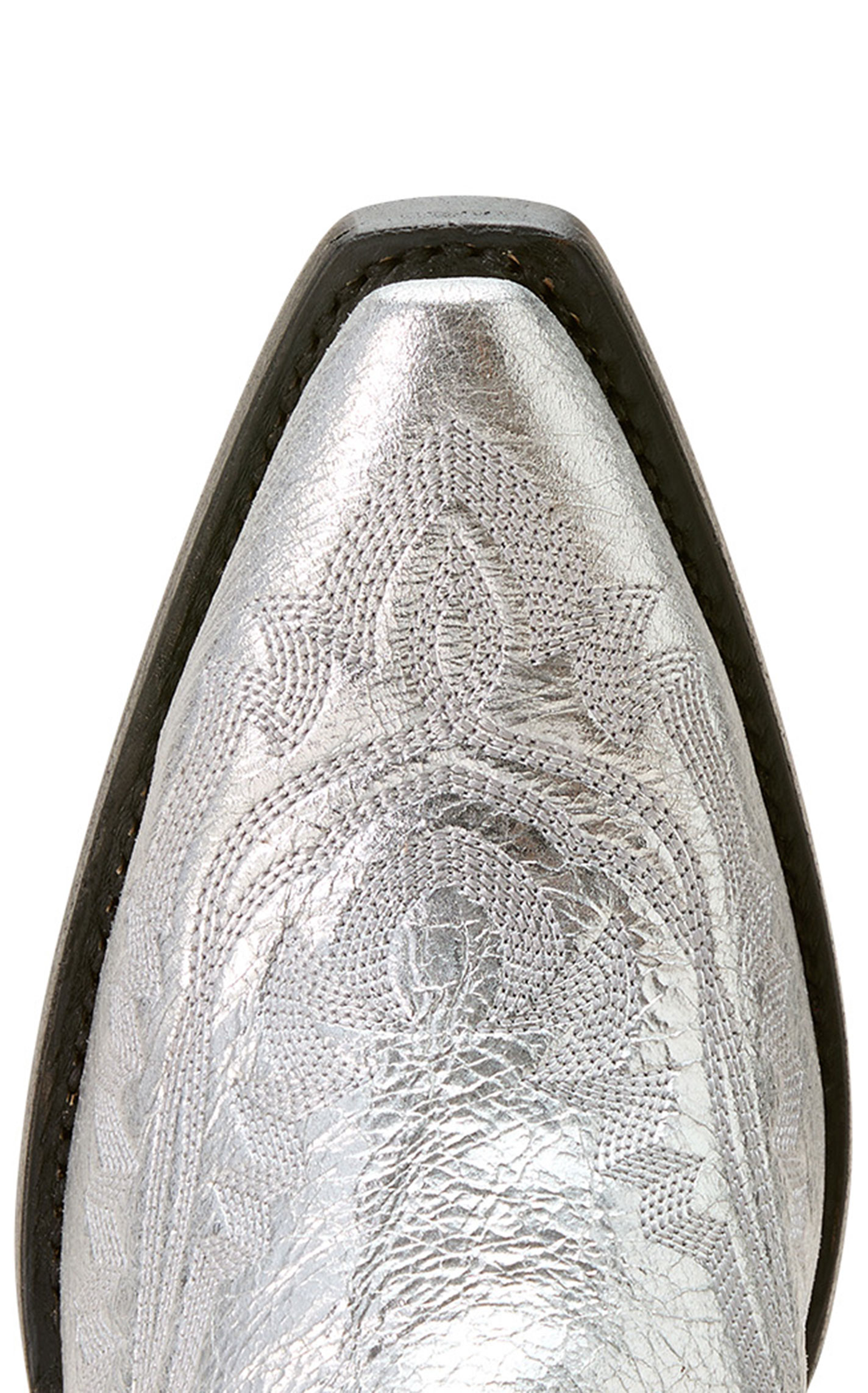 Ariat Women's Casanova Silver Shine Snip Toe Tall Cowboy Boots - Image 1