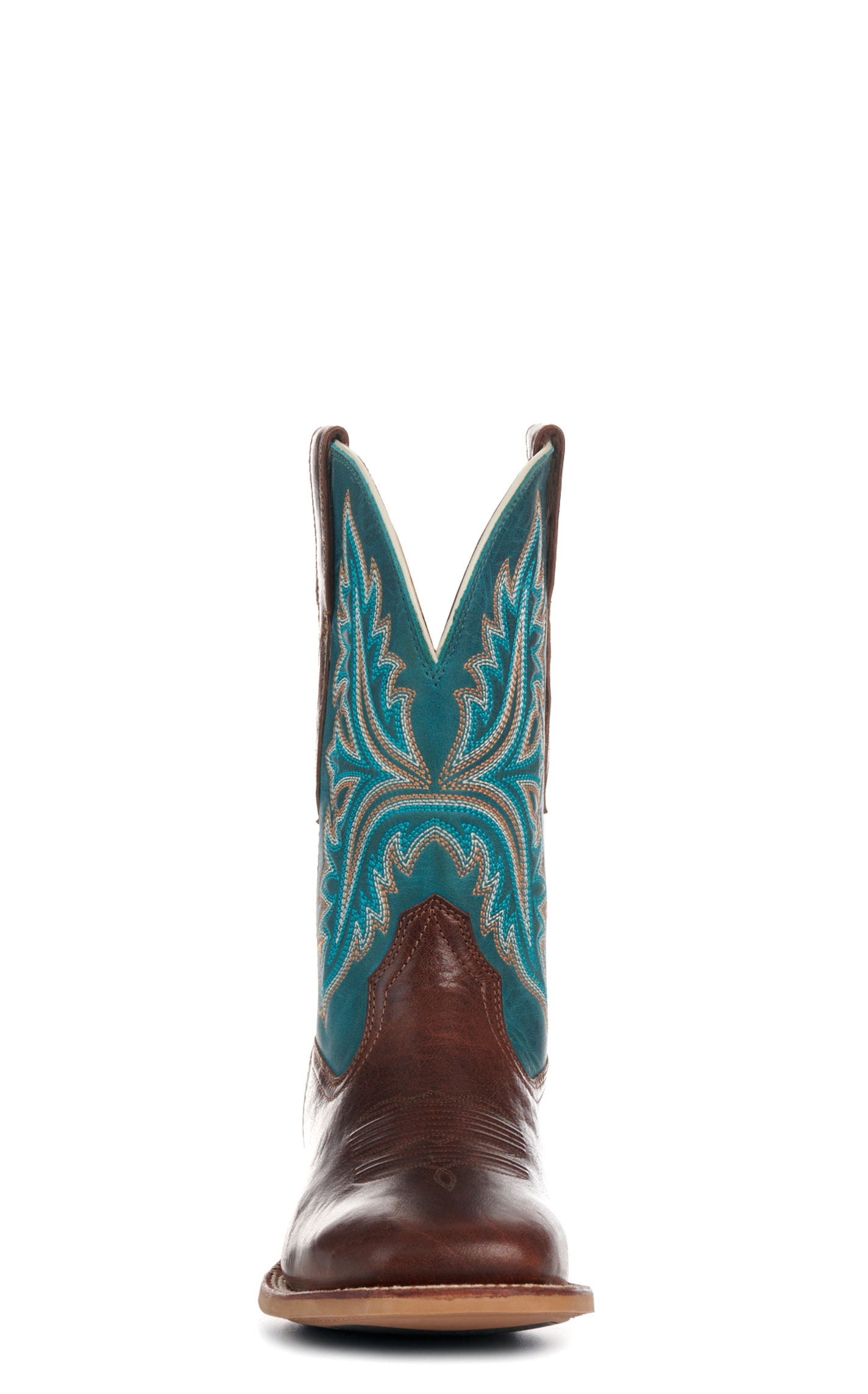 Ariat Men's Espresso Scuba Blue TekStep Wide Square Toe Cowboy Boots - Image 1