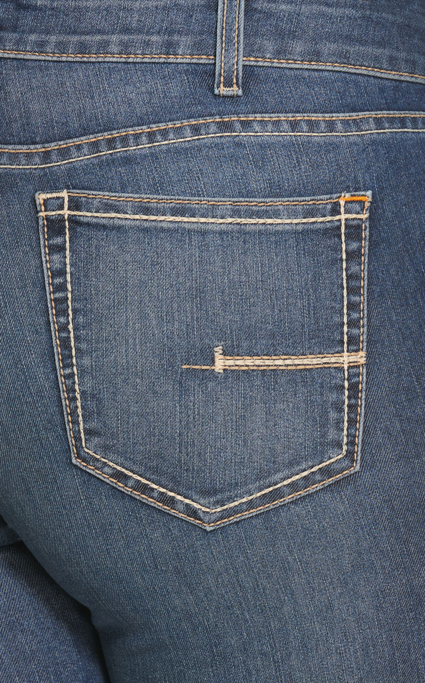 Ariat Rebar Women's DuraStretch Riveter Dark Wash Mid Rise Straight Leg Work Jeans - Plus Sizes - Image 1