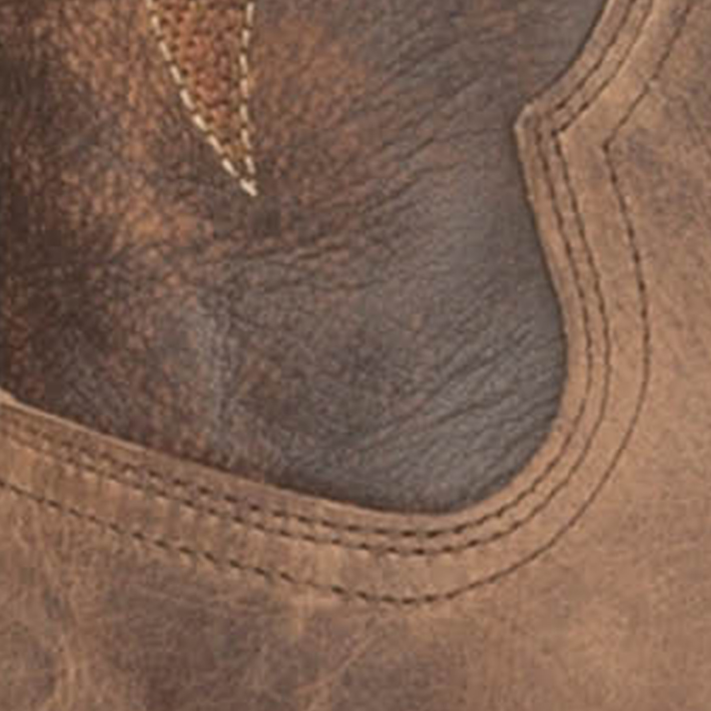 Ariat Men's Plano Dusty Tan and Brown Bantamweight Wide Square Toe Cowboy Boots - Image 1