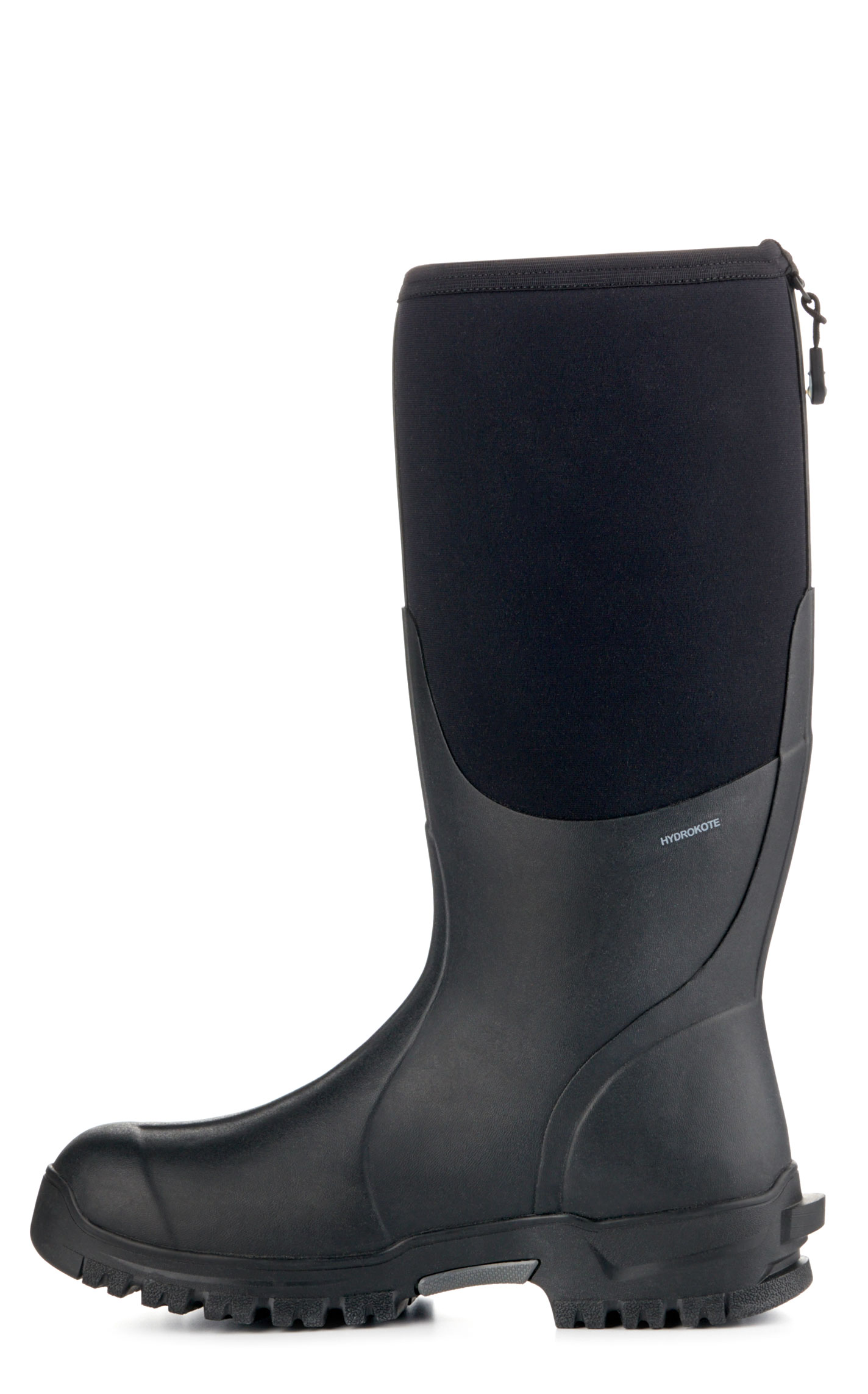 Dryshod Mudcat Hi Black Waterproof Toe Guard Round Toe Rubber Work Boots - Image 1