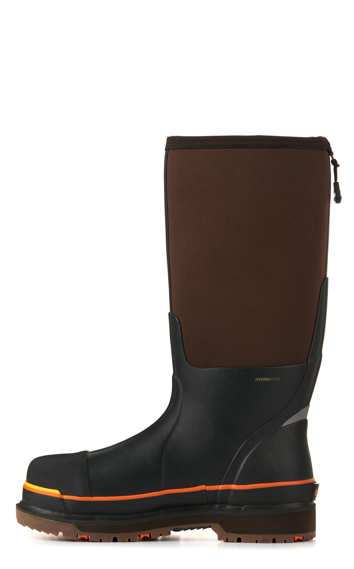 Dryshod Men's WIXIT Brown and Black Cool-Clad Waterproof Round Steel Toe Work Boots - Image 1