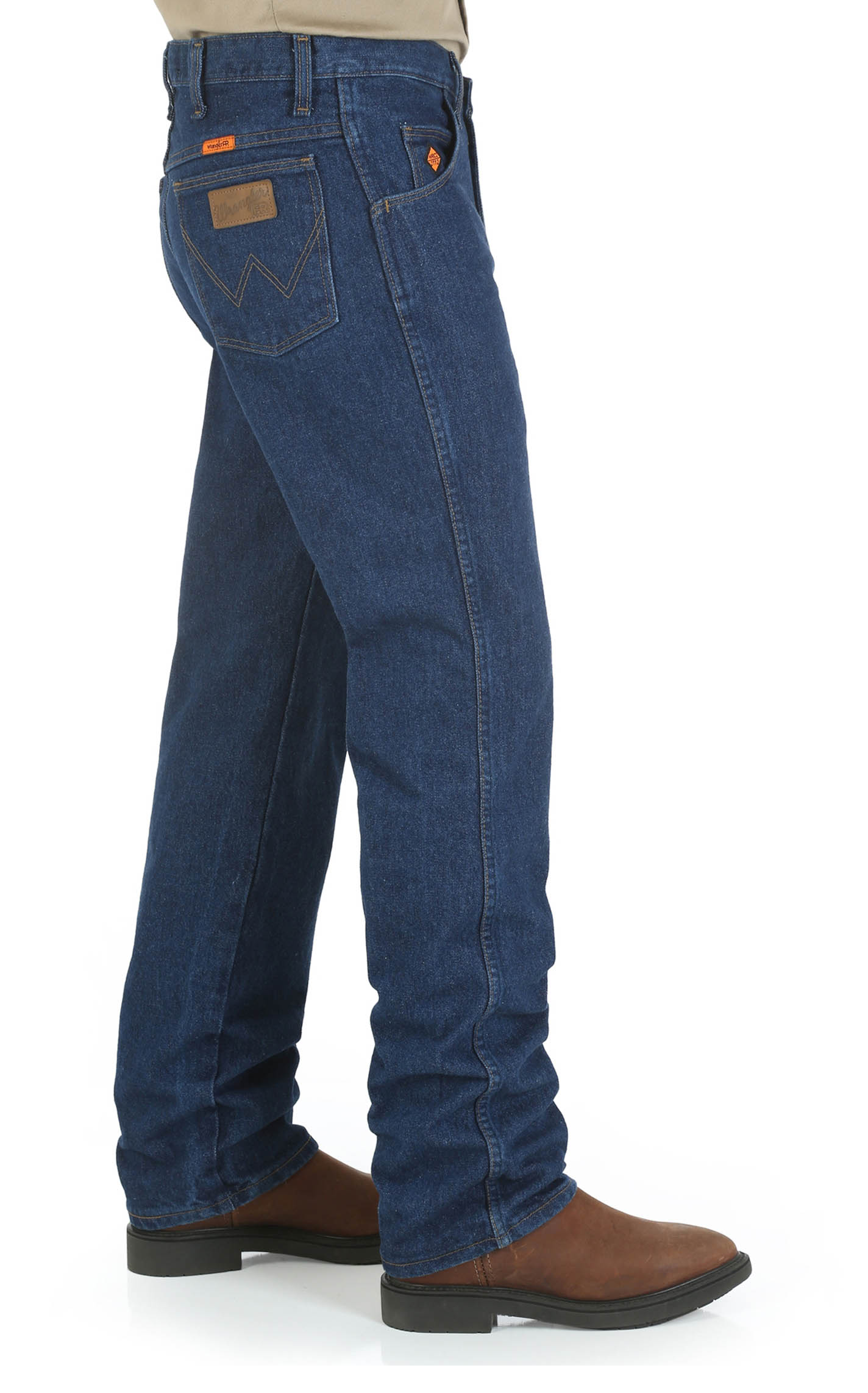 Wrangler Men's Cowboy Cut Slim Fit Pre-Washed FR Work Jean - Image 1