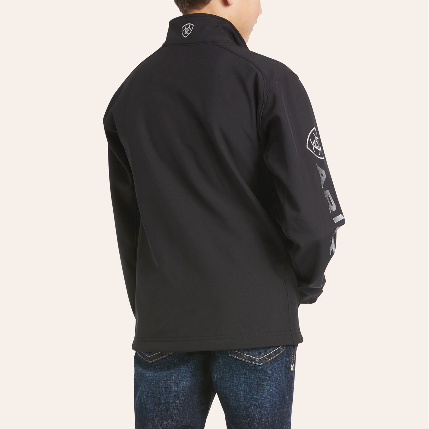 Ariat Youth Black Long Sleeve Jacket - Image 1