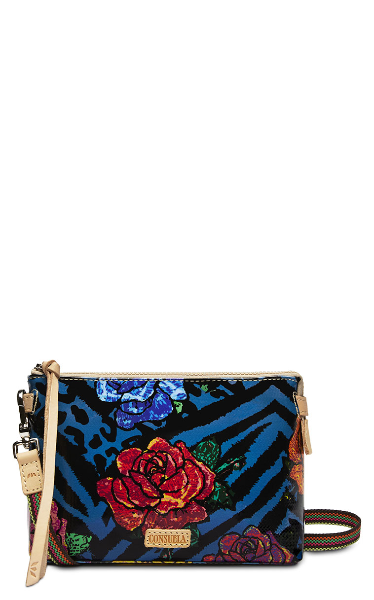 Consuela Lolo Colorful Floral & Animal Print Midtown Crossbody Bag - Image 1